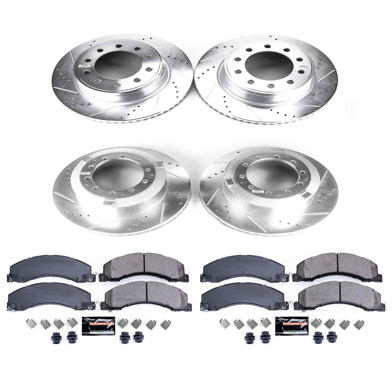Power Stop 13-18 Ram 5500 Front & Rear Z23 Evolution Brake Kit