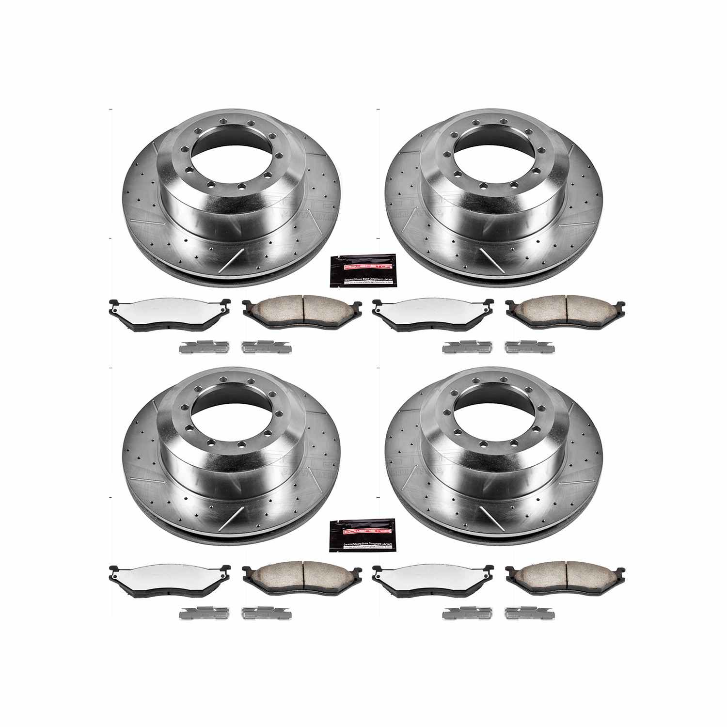 Power Stop 99-01 Ford F53 Front & Rear Z36 Truck & Tow Brake Kit