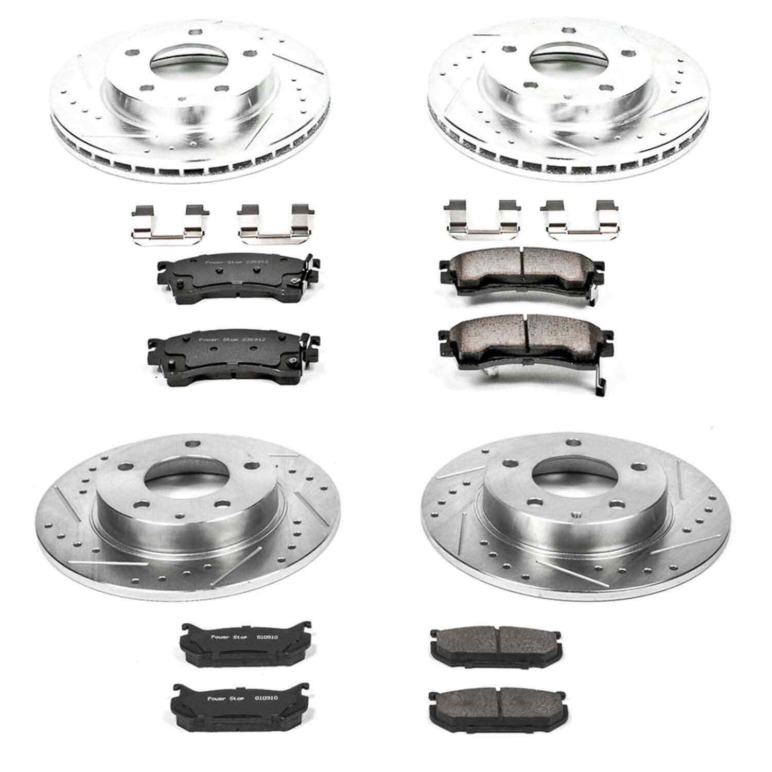 Power Stop 93-97 Ford Probe Front & Rear Z23 Evolution Sport Brake Kit