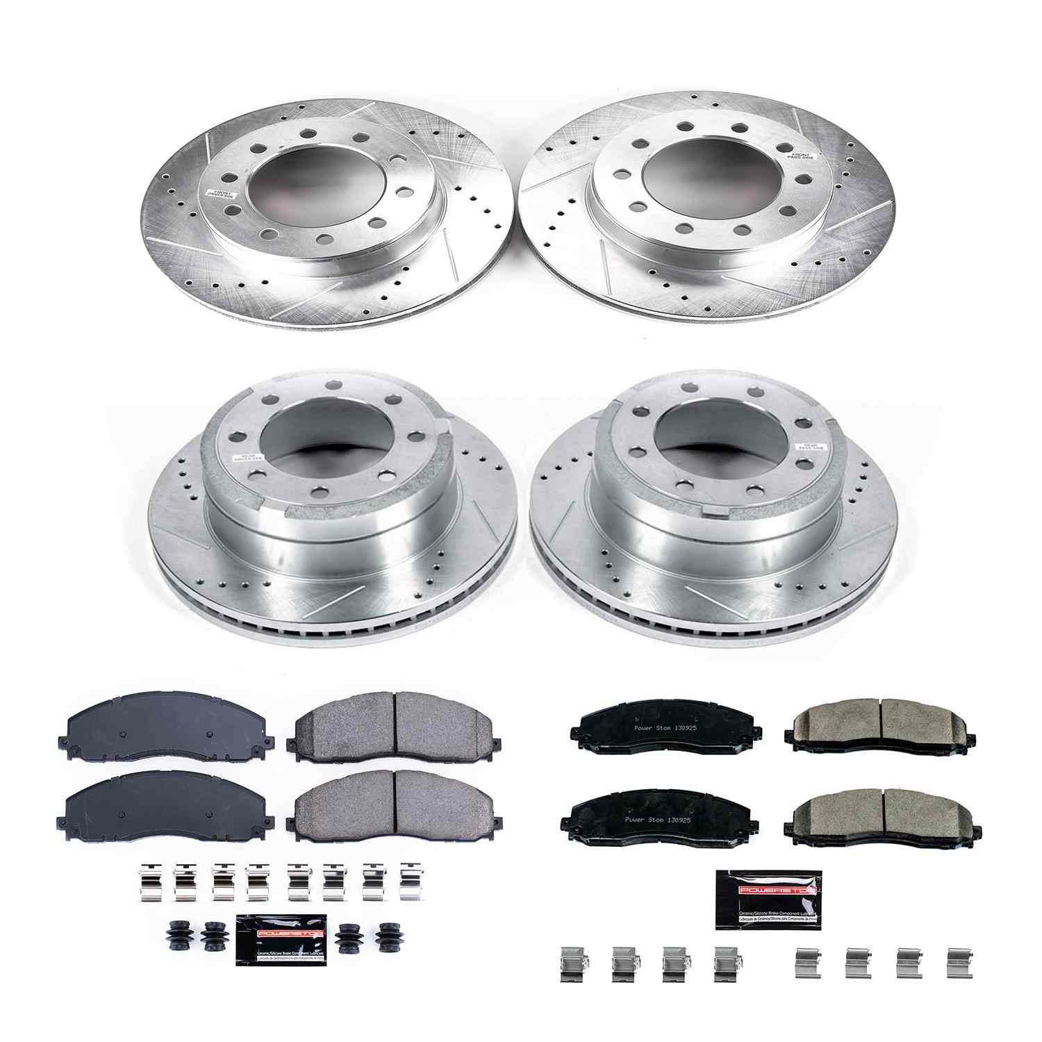 Power Stop 2016 Ford F-350 Super Duty Front & Rear Z23 Evolution Brake Kit