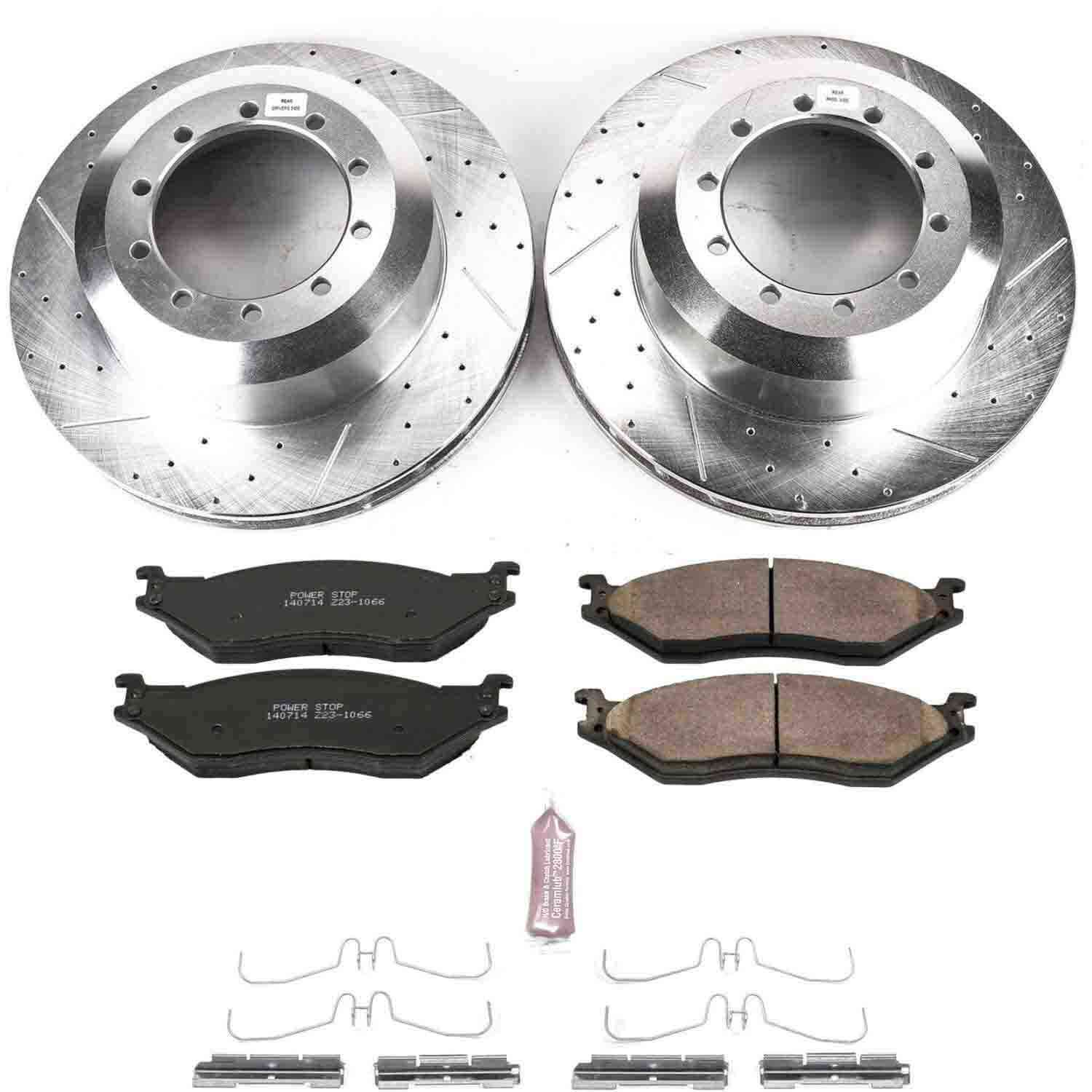 Power Stop 15-19 Ford F59 Front & Rear Z23 Evolution Brake Kit