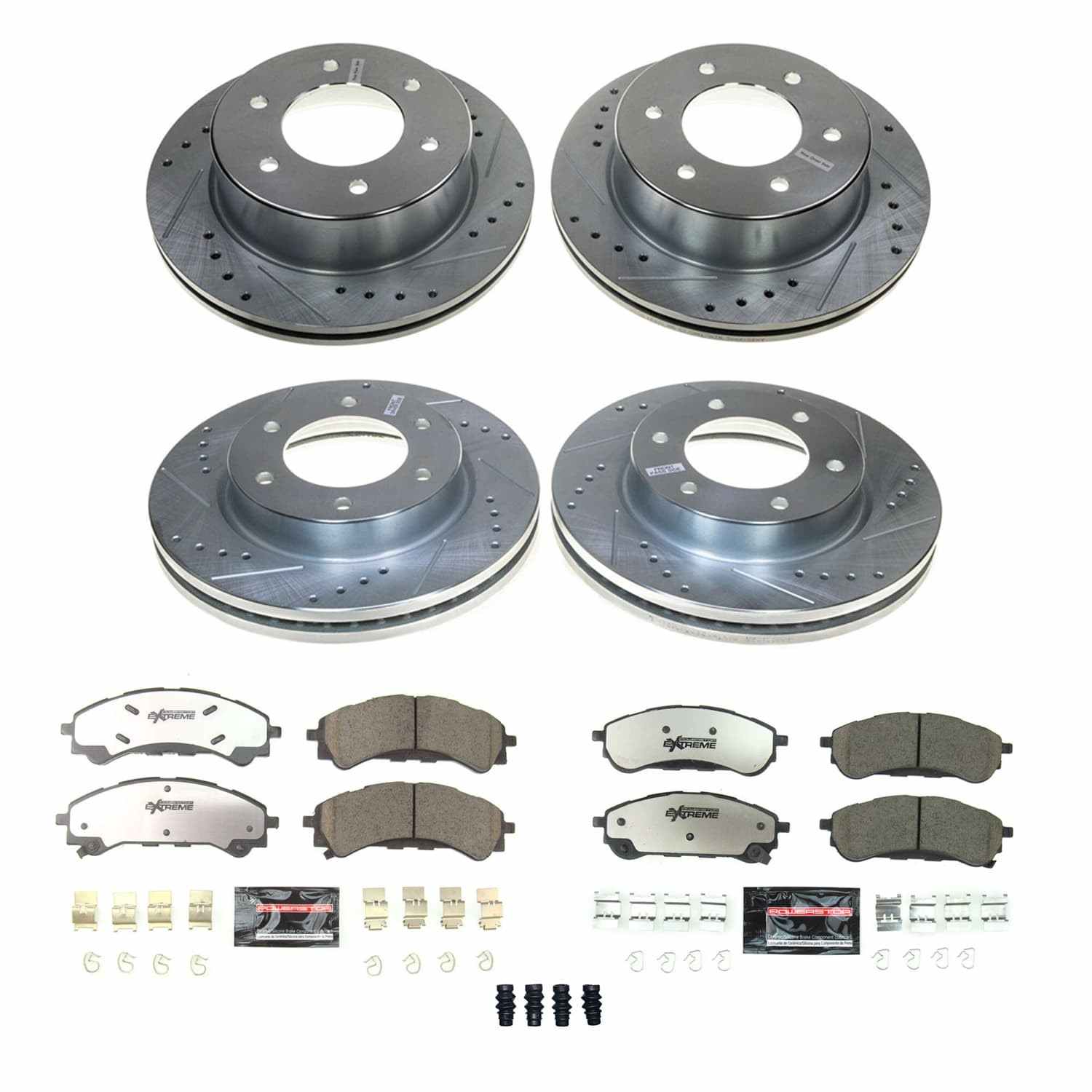 Power Stop 19-22 Ford Ranger Front and Rear Z36 Truck & Tow Brake Kit