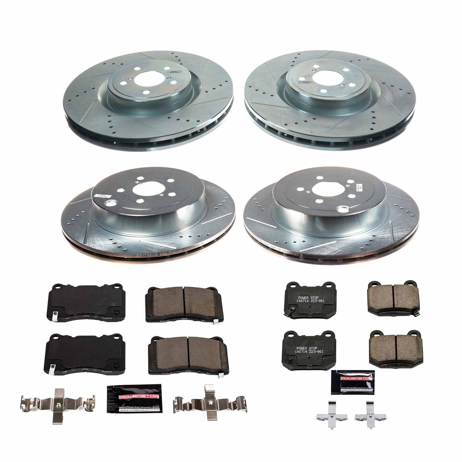 Power Stop 2020 Toyota 86 Front & Rear Z23 Evolution Sport Brake Kit