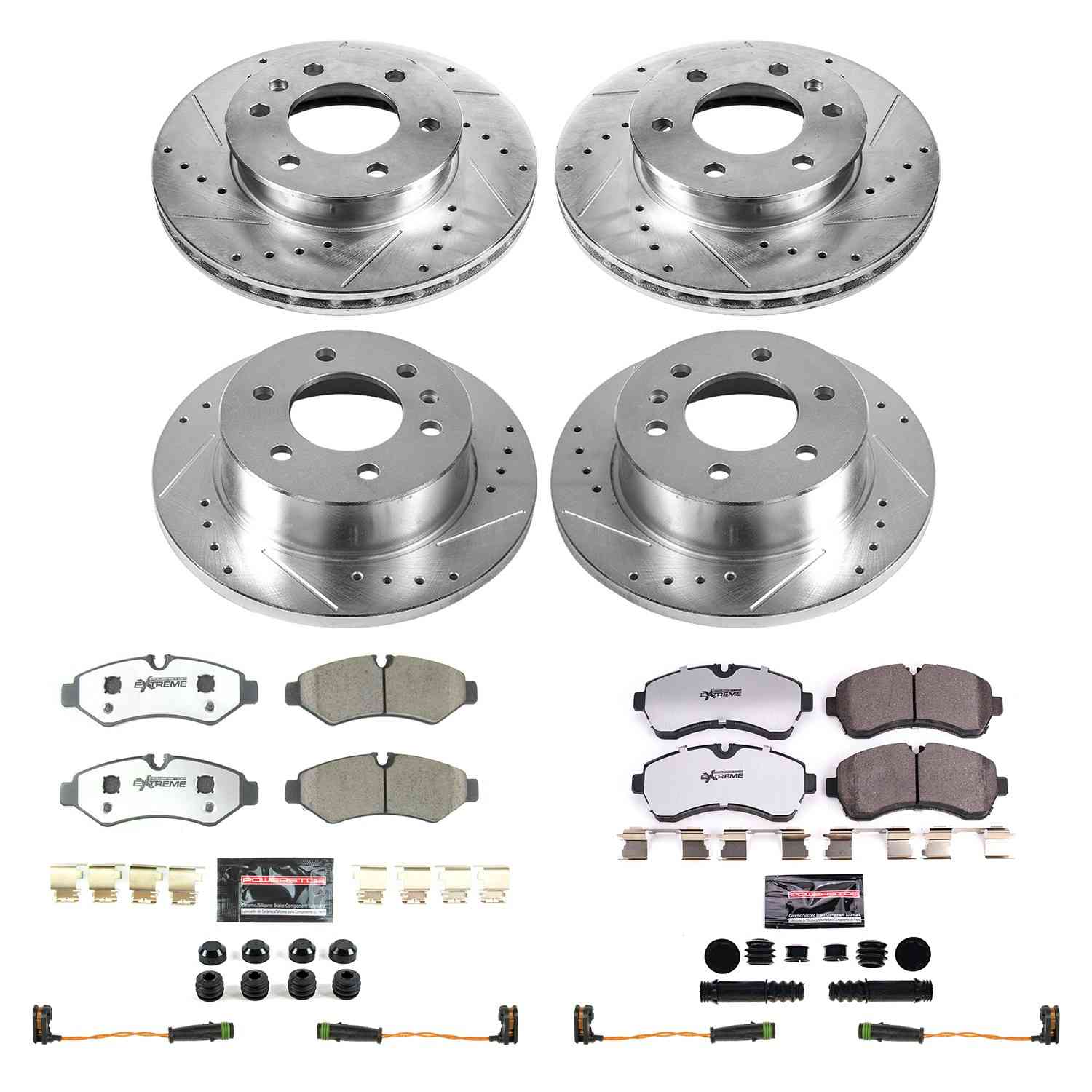 Power Stop 2020 Mercedes-Benz Sprinter 3500 Front & Rear Z36 Truck & Tow Brake Kit