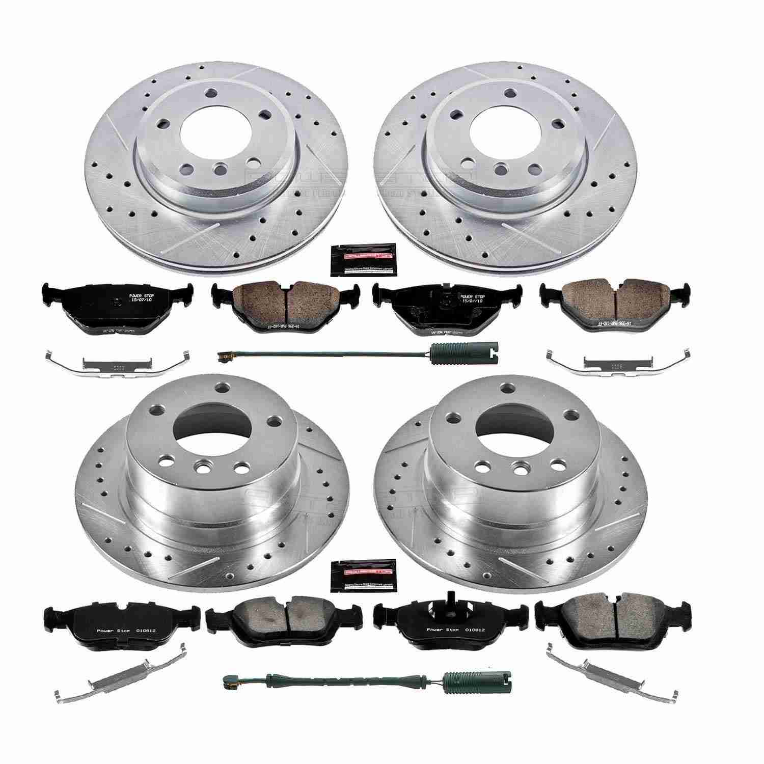 Power Stop 01-02 BMW Z3 Front & Rear Z23 Evolution Sport Brake Kit