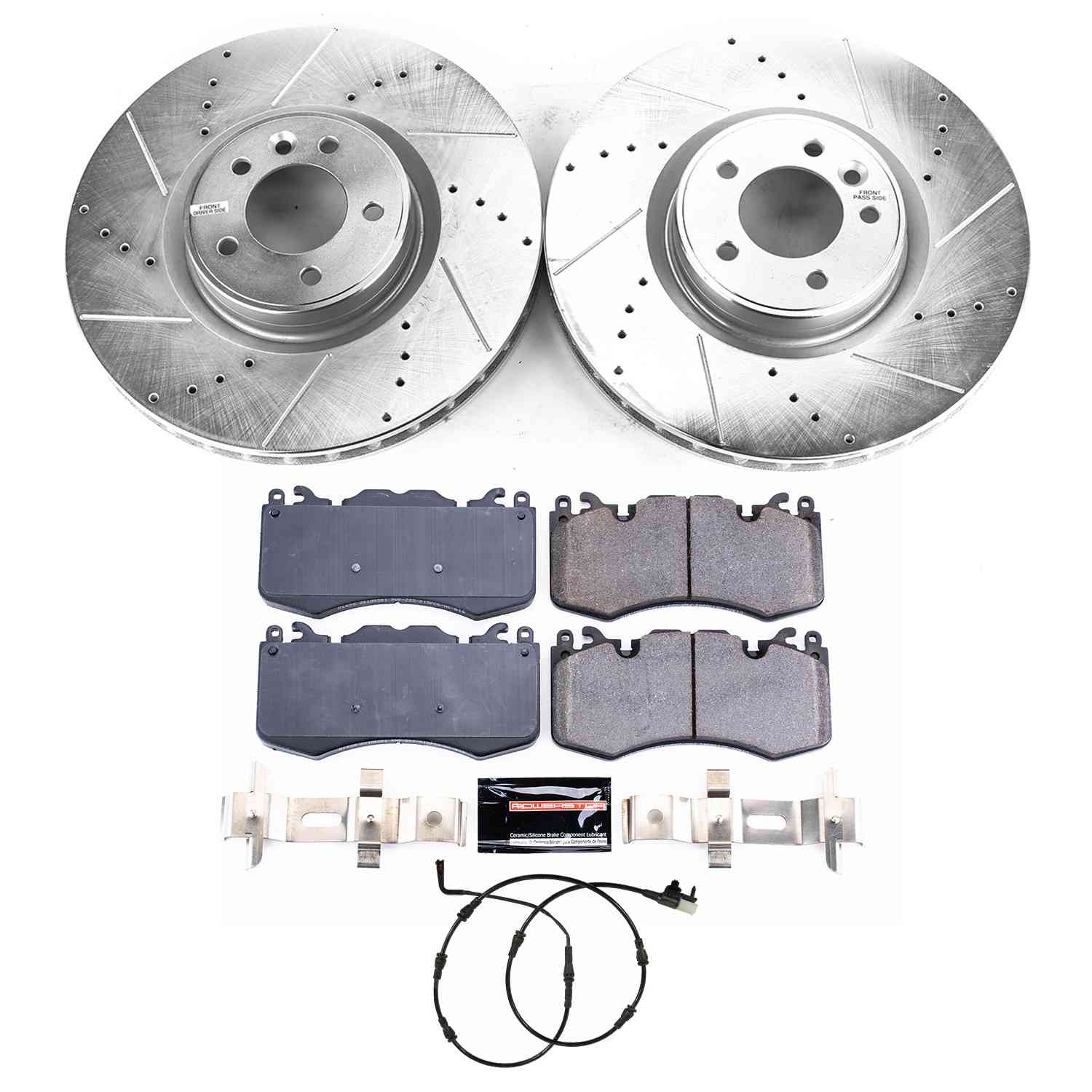 Power Stop 18-19 Land Rover Range Rover Sport Front Z23 Evolution Brake Kit