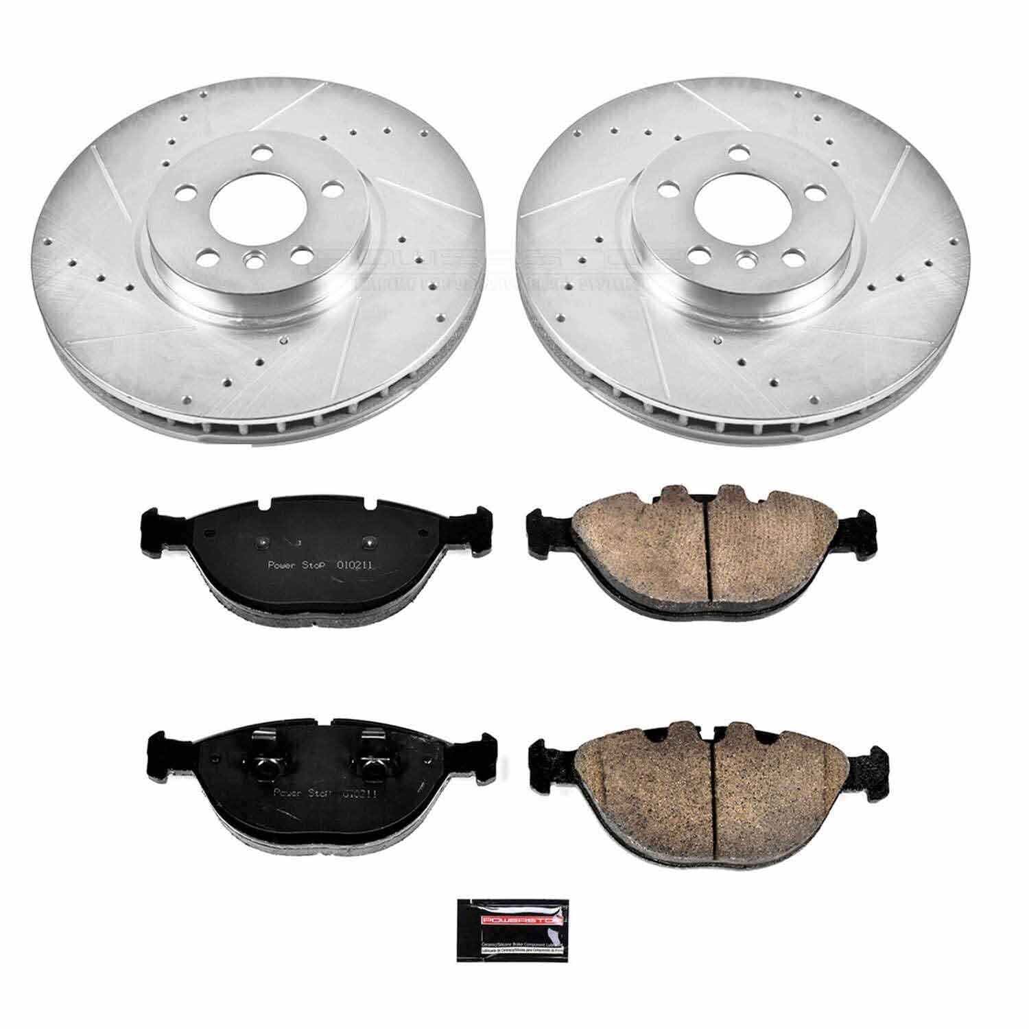 Power Stop 05-06 BMW X5 Front Z23 Evolution Brake Kit