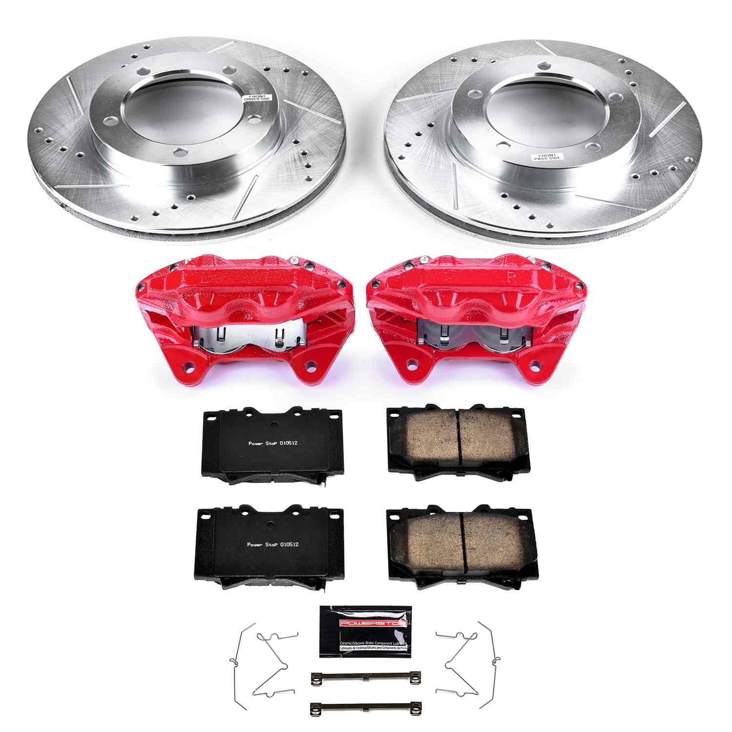 Power Stop 03-07 Lexus LX470 Front Z23 Evolution Sport Brake Kit w/Calipers