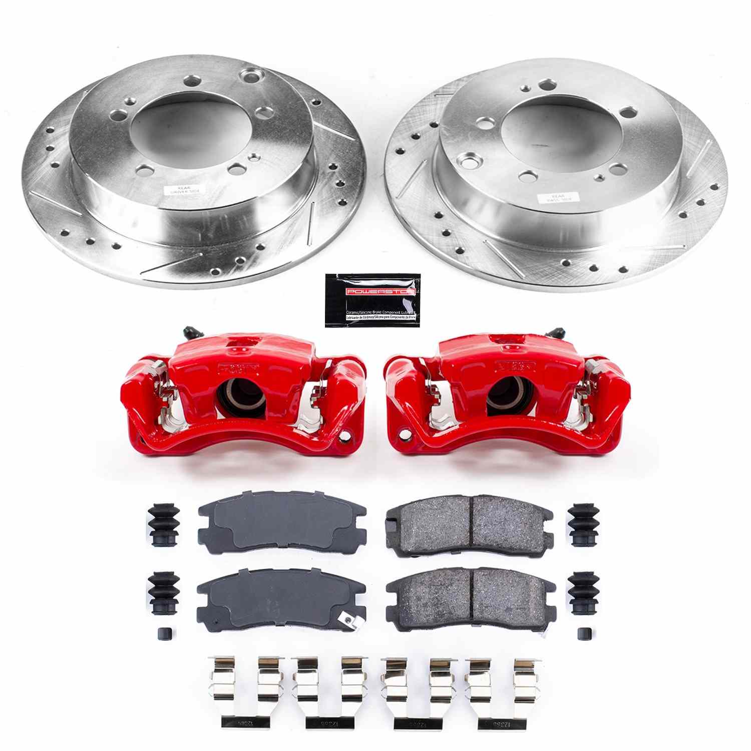 Power Stop 95-05 Chrysler Sebring Rear Z23 Evolution Sport Brake Kit w/Calipers