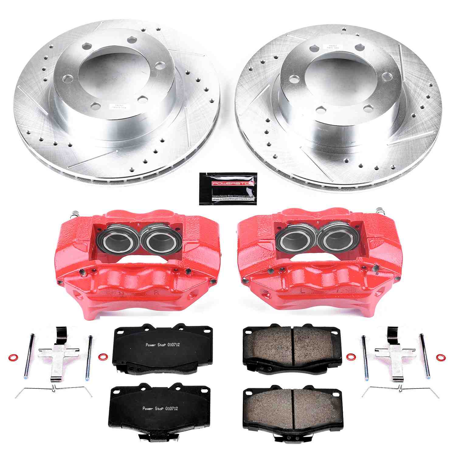 Power Stop 95-02 Toyota 4Runner Front Z23 Evolution Sport Brake Kit w/Calipers