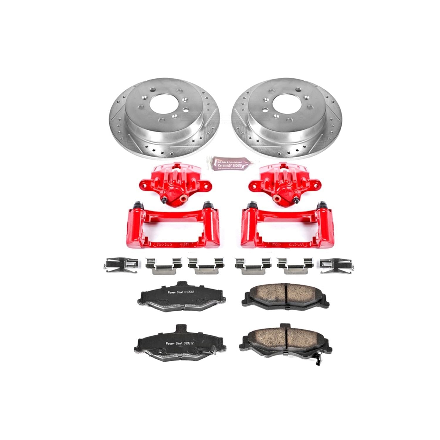 Power Stop 98-02 Chevrolet Camaro Rear Z23 Evolution Sport Brake Kit w/Calipers