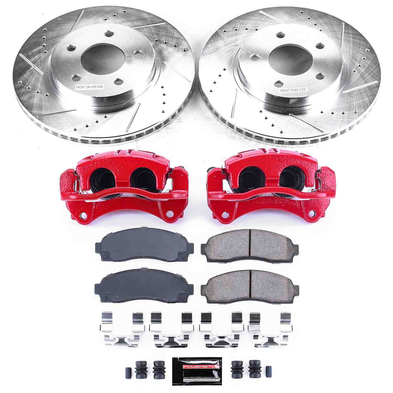 Power Stop 05-06 Chevrolet Equinox Front Z23 Evolution Sport Brake Kit w/Calipers