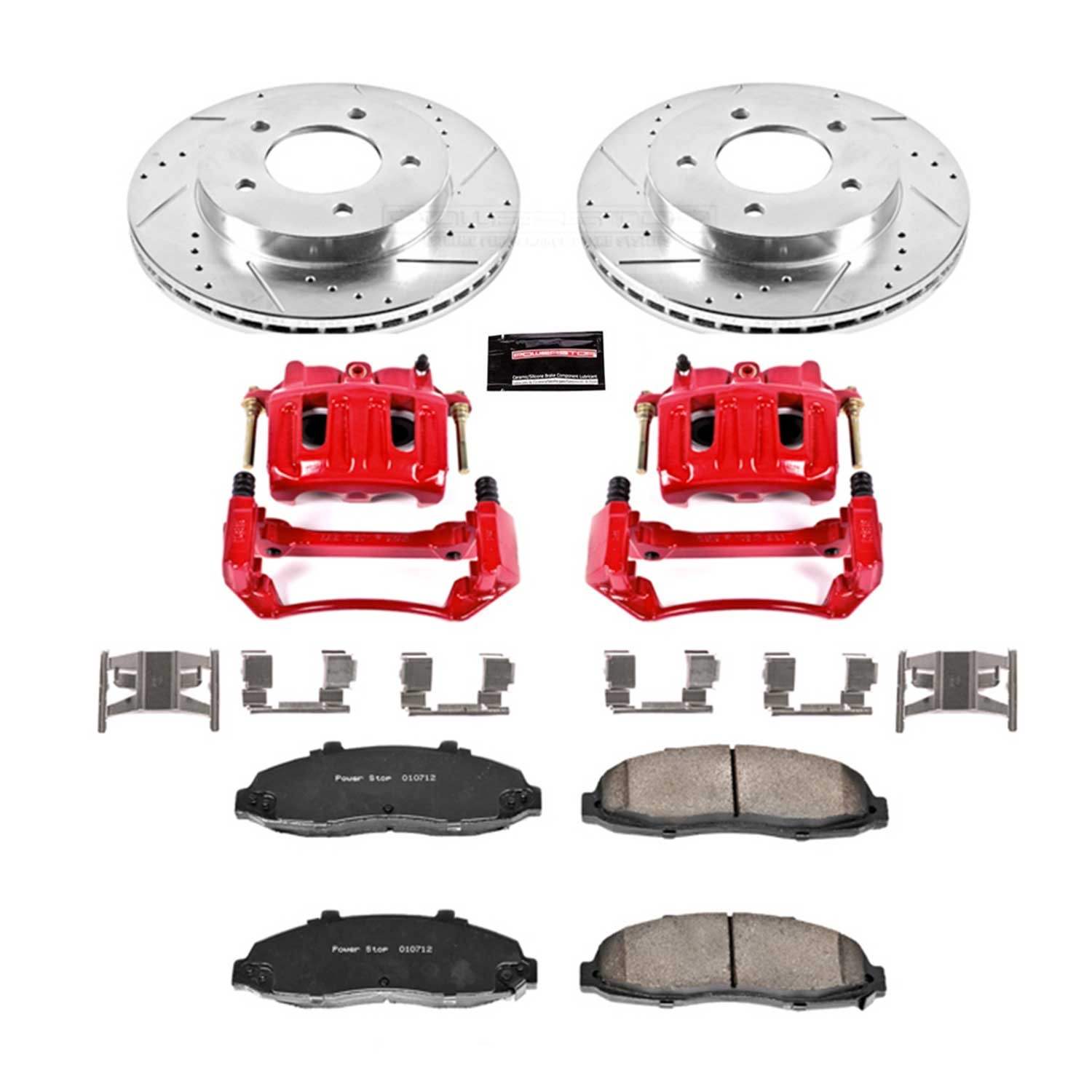 Power Stop 99-03 Ford F-150 Front Z23 Evolution Sport Brake Kit w/Calipers
