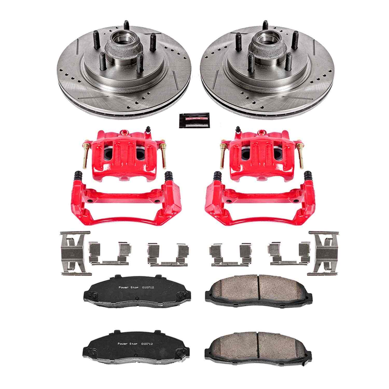 Power Stop 2000 Ford F-150 Front Z23 Evolution Sport Brake Kit w/Calipers