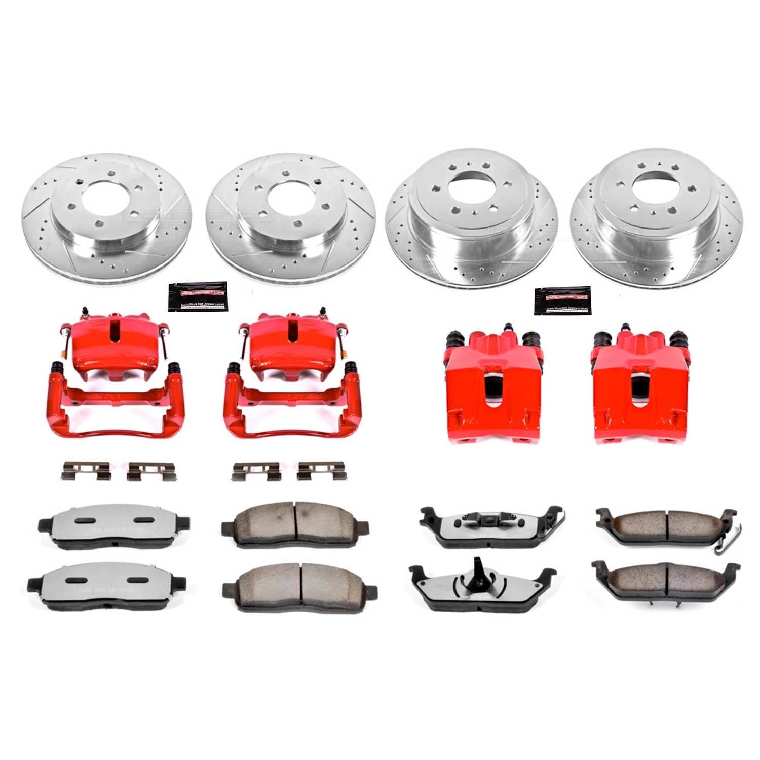 Power Stop 05-08 Ford F-150 Front & Rear Z36 Truck & Tow Kit w/Calipers