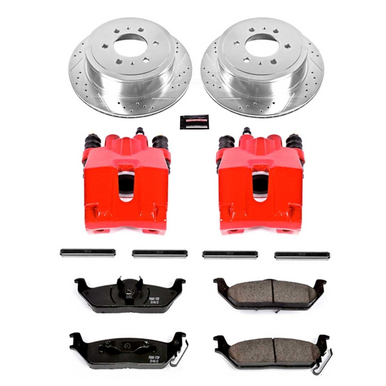 Power Stop 04-11 Ford F-150 Rear Z23 Evolution Sport Brake Kit w/Calipers