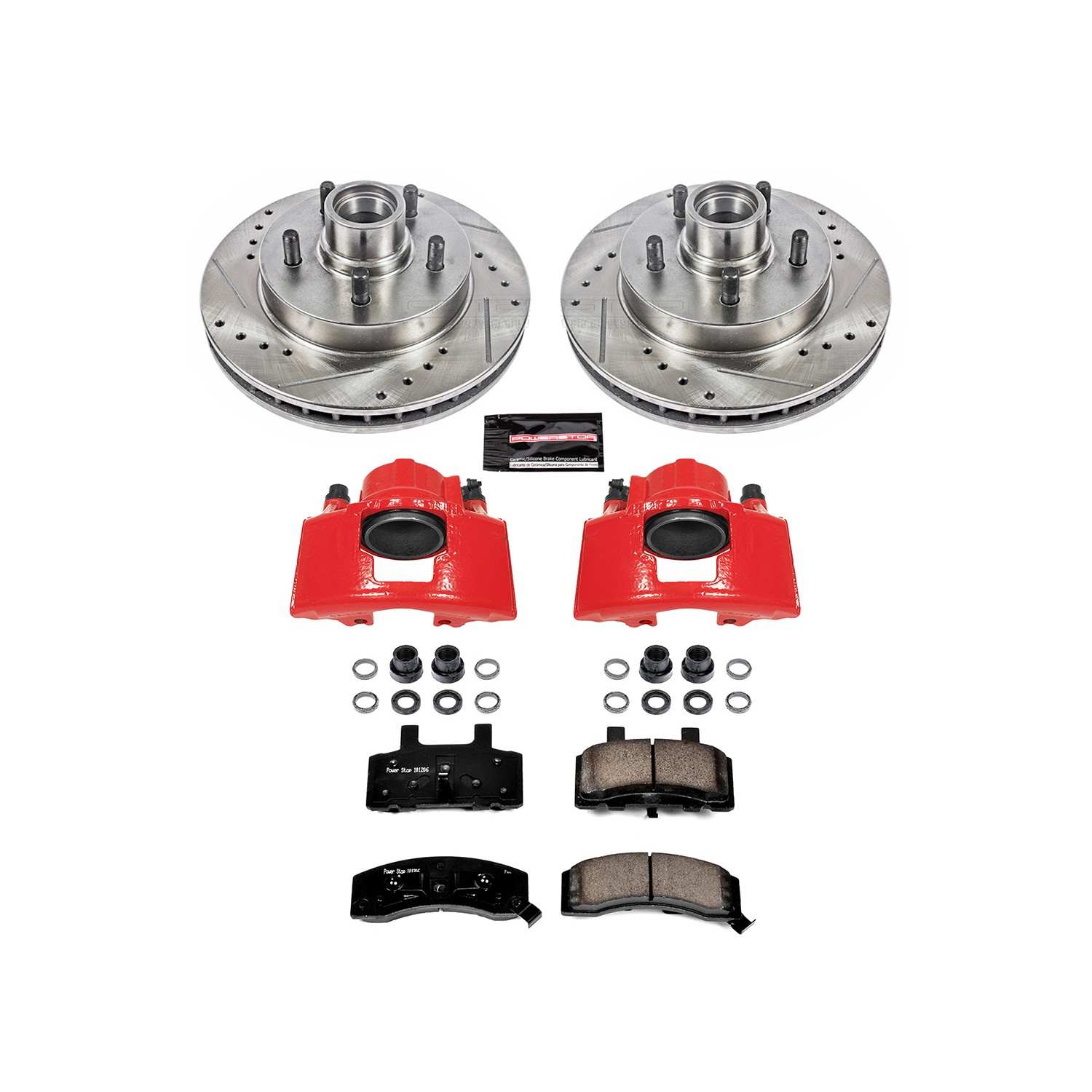 Power Stop 98-00 Chevrolet Tahoe Front Z23 Evolution Sport Brake Kit w/Calipers