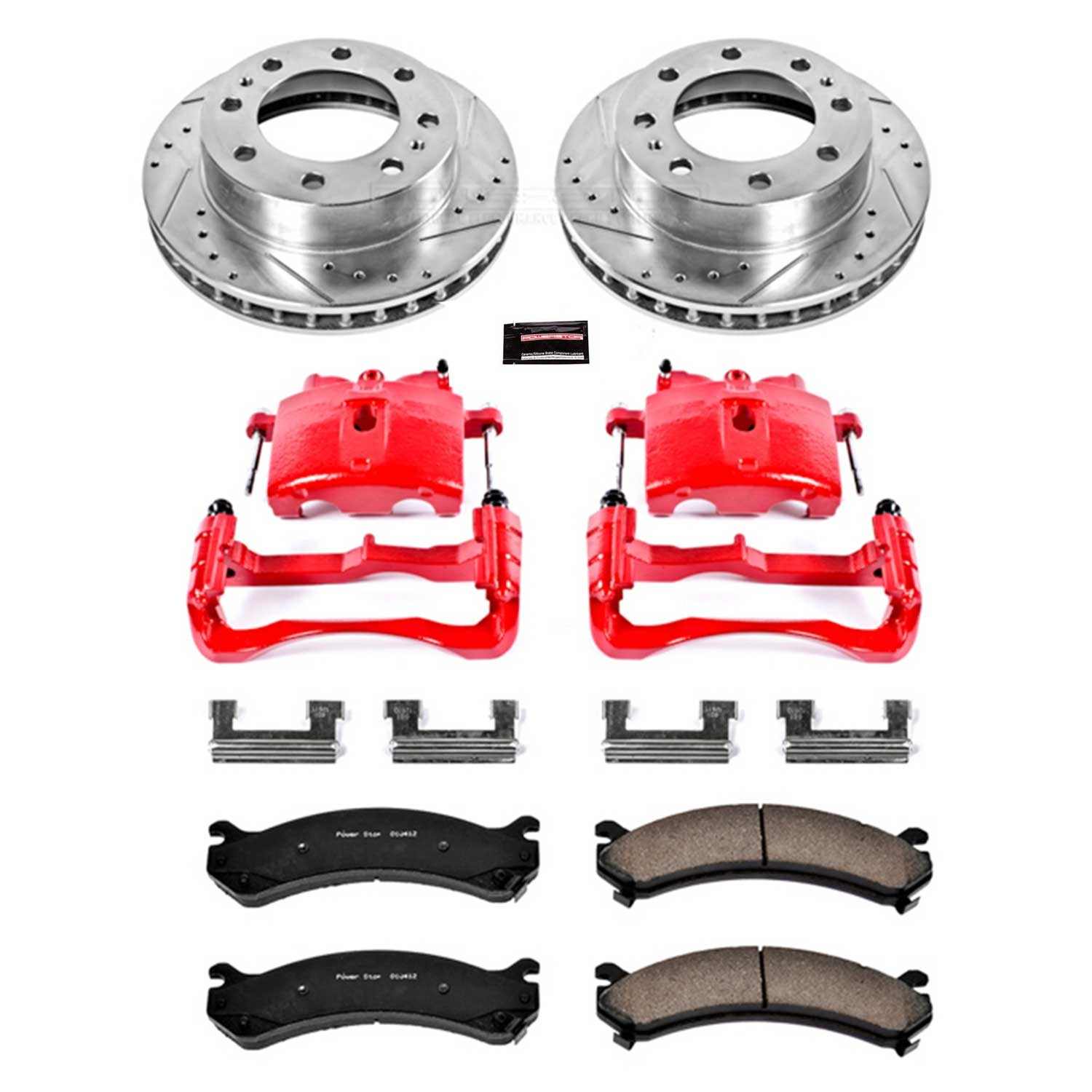 Power Stop 00-05 Cadillac DeVille Front Z23 Evolution Sport Brake Kit w/Calipers
