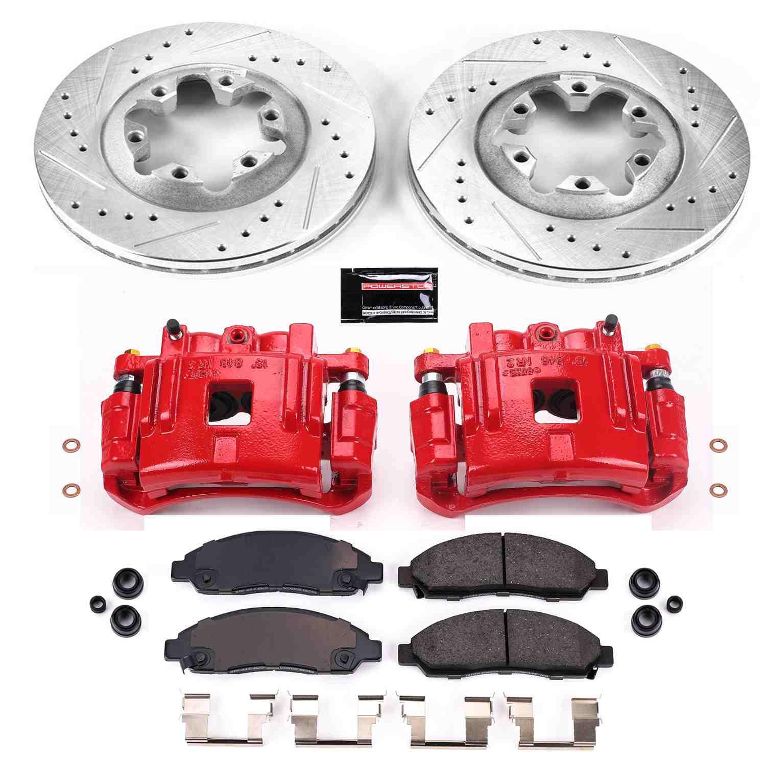 Power Stop 04-08 Chevrolet Colorado Front Z23 Evolution Sport Brake Kit w/Calipers