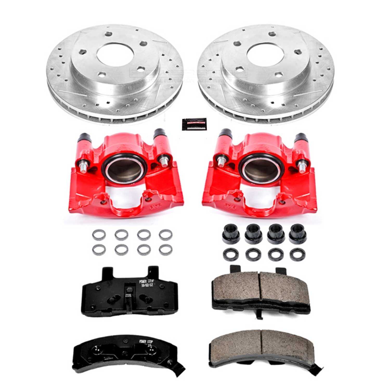 Power Stop 94-99 Dodge Ram 1500 Front Z23 Evolution Sport Brake Kit w/Calipers
