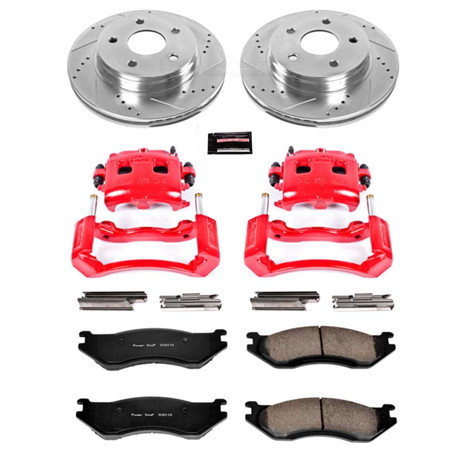 Power Stop 03-05 Dodge Ram 1500 Front Z23 Evolution Sport Brake Kit w/Calipers