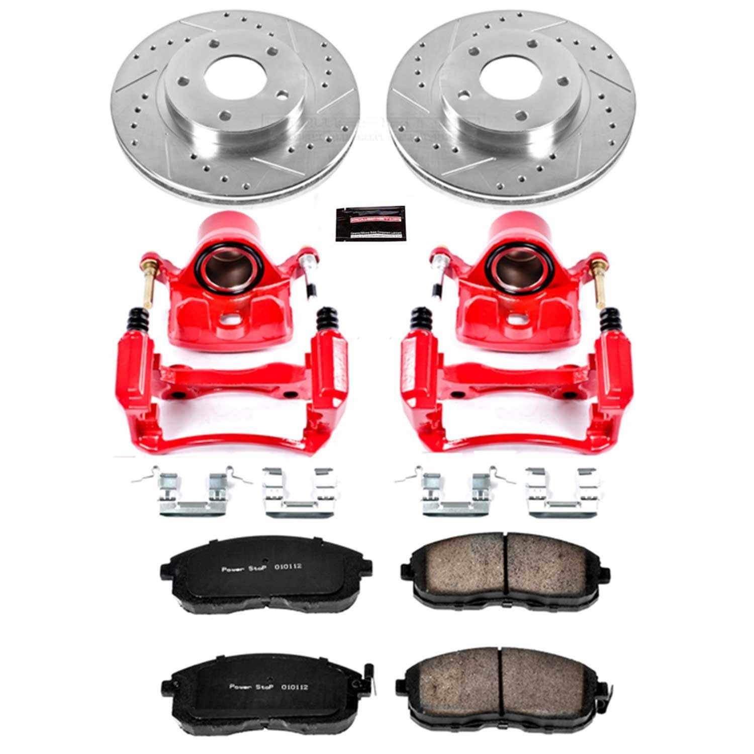 Power Stop 00-01 Infiniti I30 Front Z23 Evolution Sport Brake Kit w/Calipers