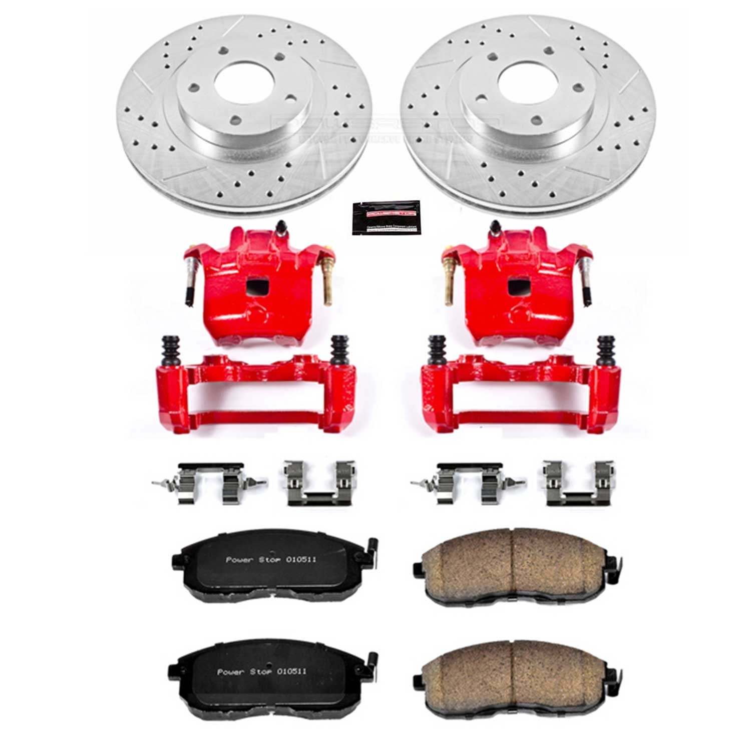 Power Stop 02-04 Infiniti I35 Front Z23 Evolution Sport Brake Kit w/Calipers