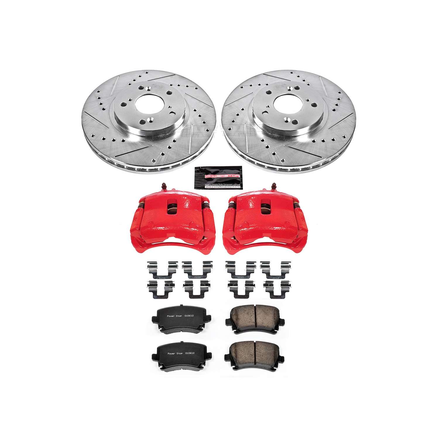 Power Stop 01-02 Acura MDX Front Z23 Evolution Sport Brake Kit w/Calipers