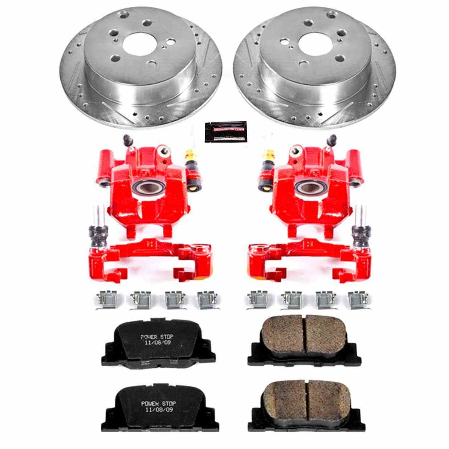 Power Stop 05-10 Scion tC Rear Z23 Evolution Sport Brake Kit w/Calipers