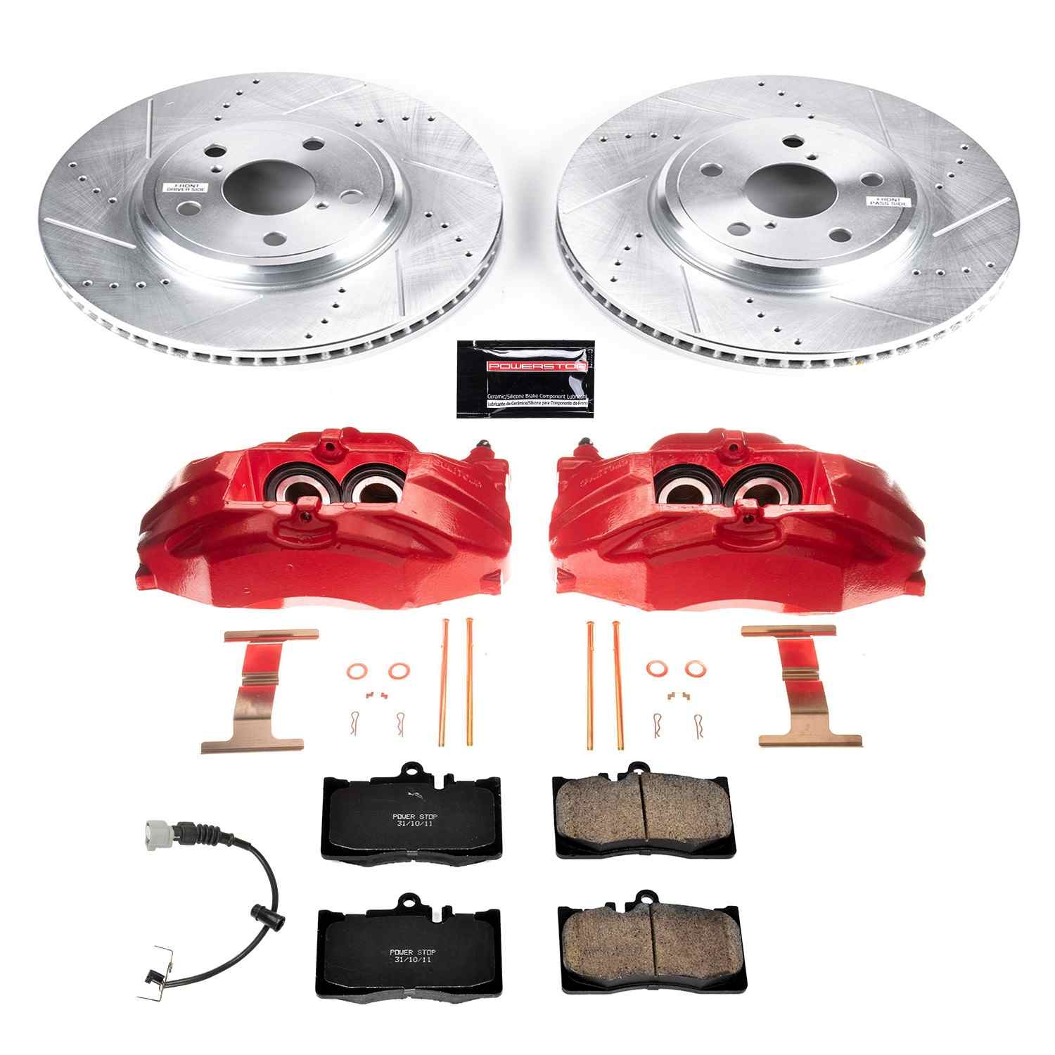 Power Stop 01-06 Lexus LS430 Front Z23 Evolution Sport Brake Kit w/Calipers