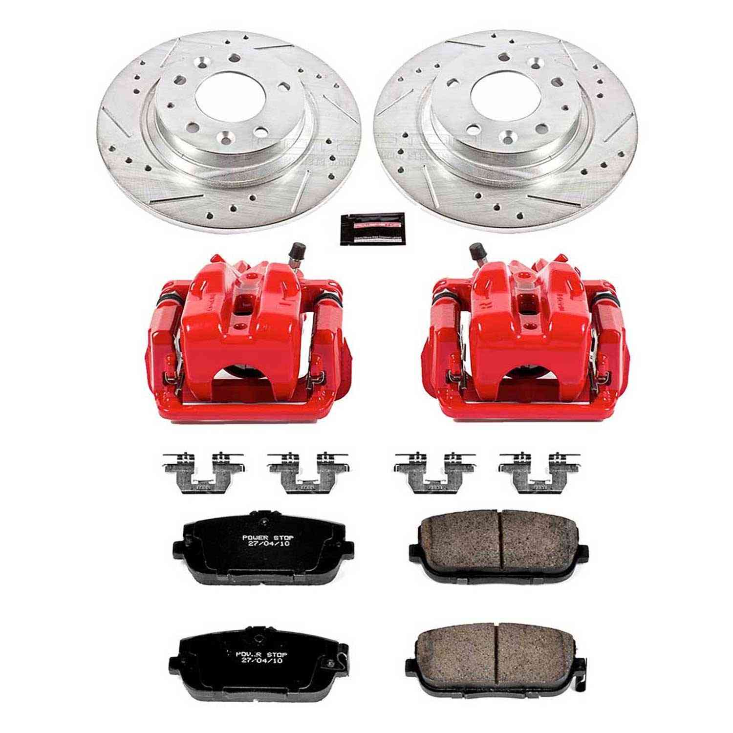 Power Stop 06-15 Mazda MX-5 Miata Rear Z23 Evolution Sport Brake Kit w/Calipers