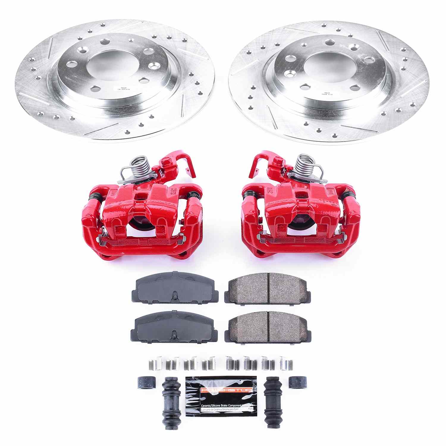 Power Stop 03-05 Mazda 6 Rear Z23 Evolution Sport Brake Kit w/Calipers