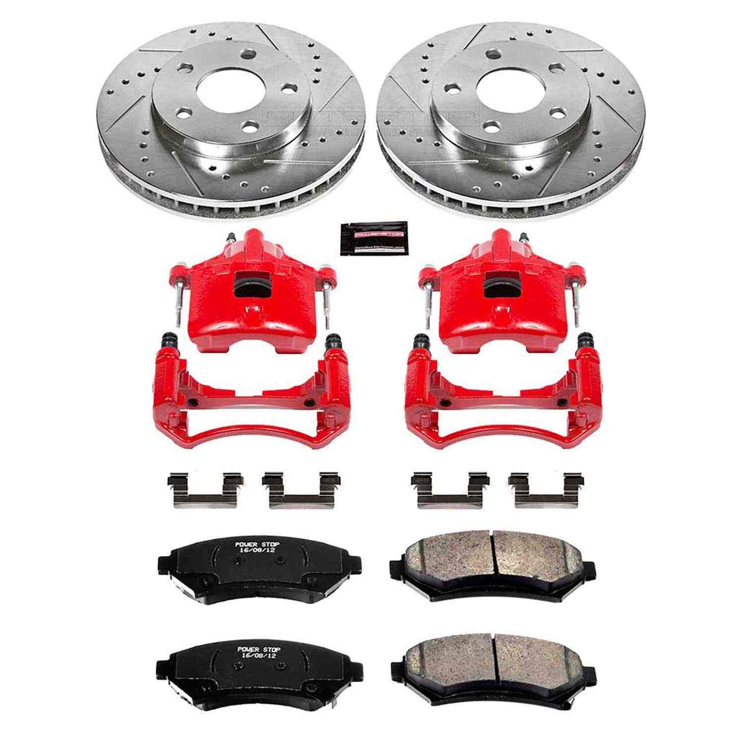 Power Stop 97-05 Buick Century Front Z23 Evolution Sport Brake Kit w/Calipers