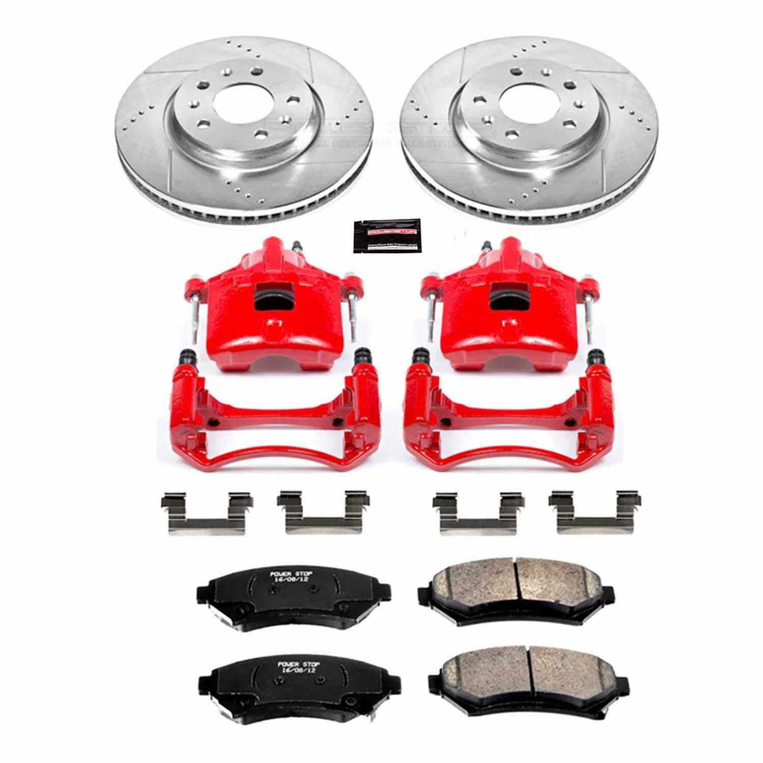 Power Stop 2004 Cadillac Seville Front Z23 Evolution Sport Brake Kit w/Calipers