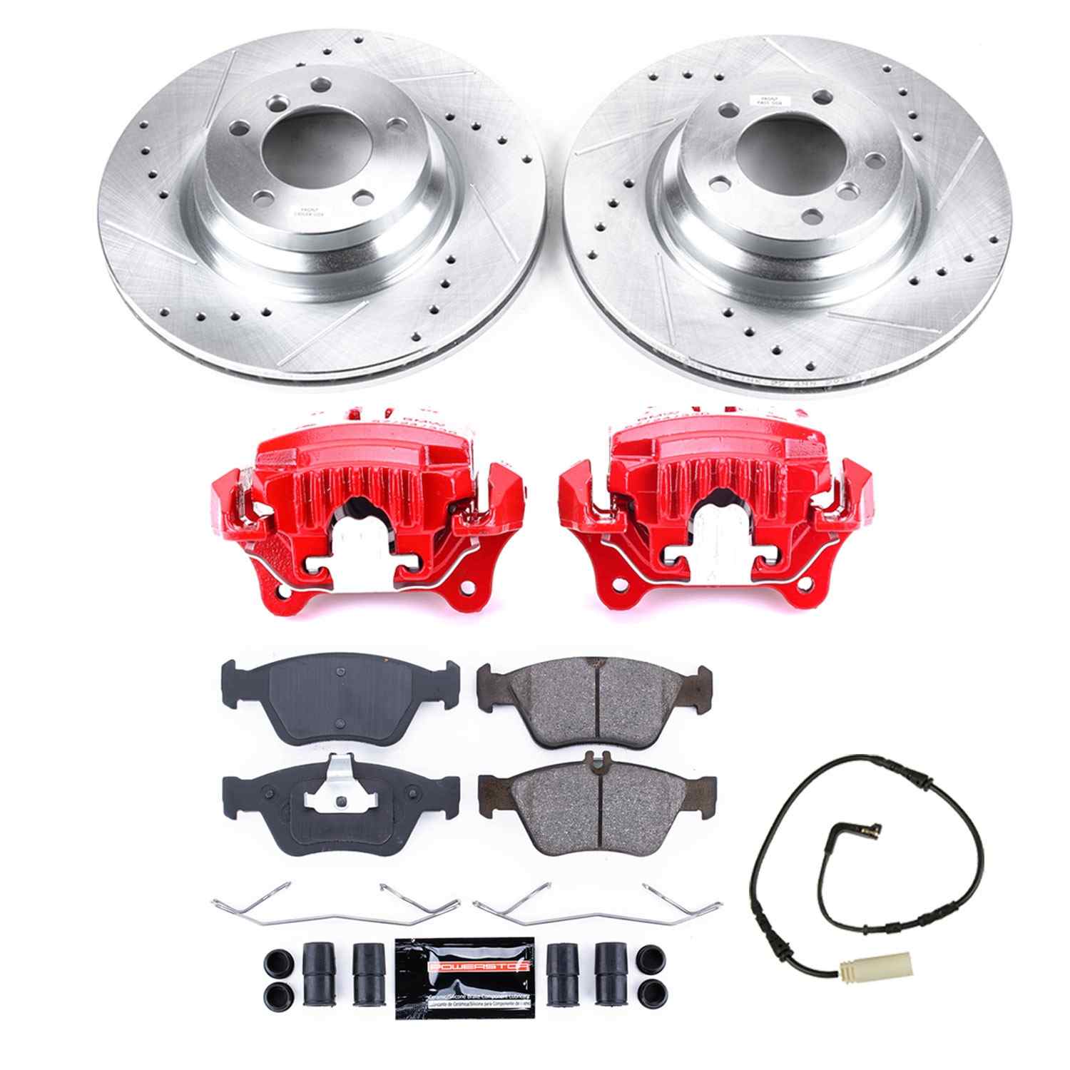 Power Stop 2006 BMW 330i Front Z23 Evolution Sport Brake Kit w/Calipers