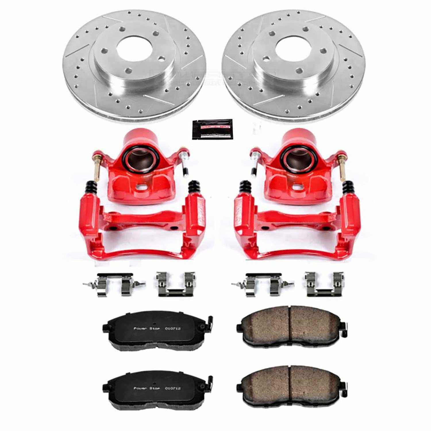 Power Stop 00-01 Nissan Maxima Front Z23 Evolution Sport Brake Kit w/Calipers