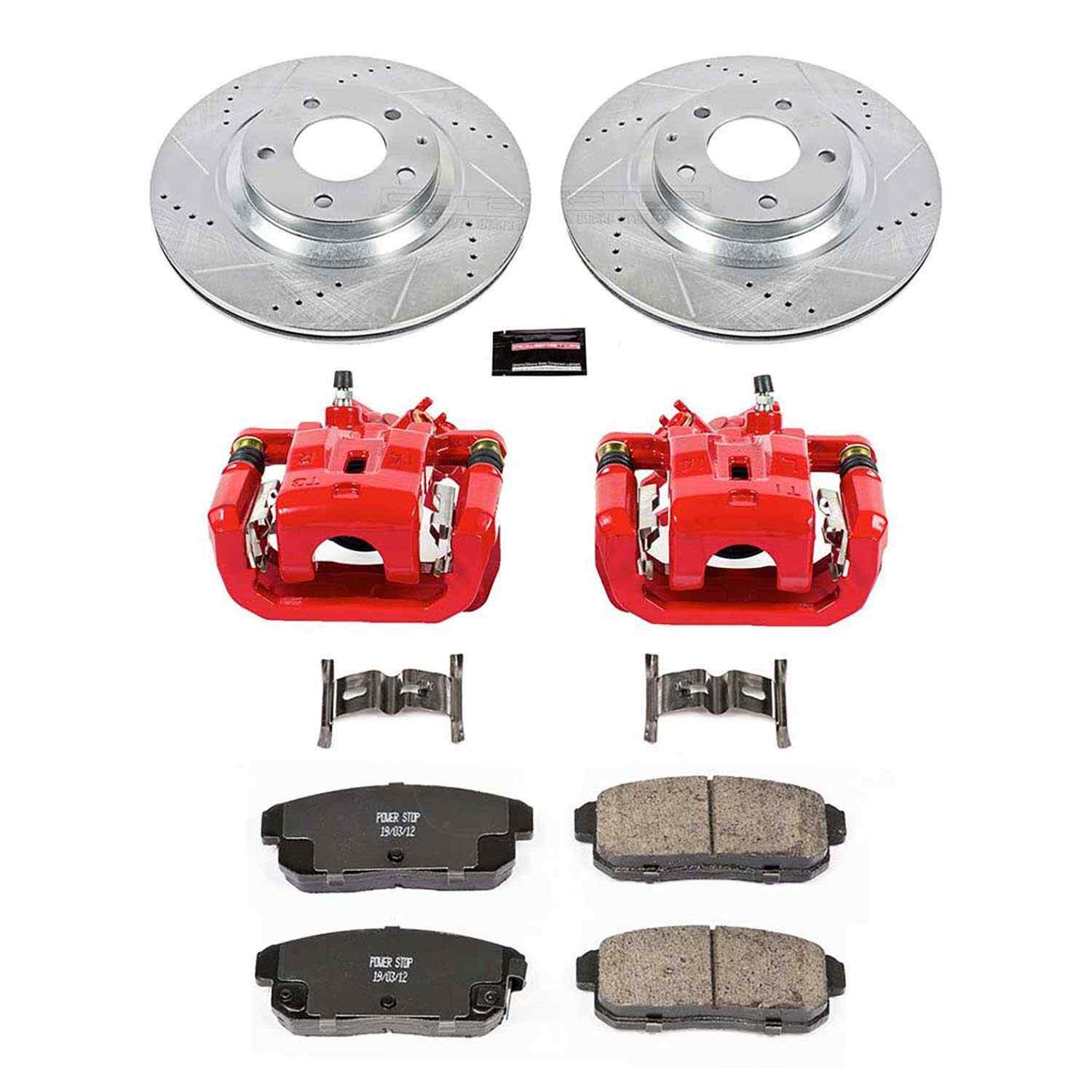 Power Stop 04-11 Mazda RX-8 Rear Z23 Evolution Sport Brake Kit w/Calipers