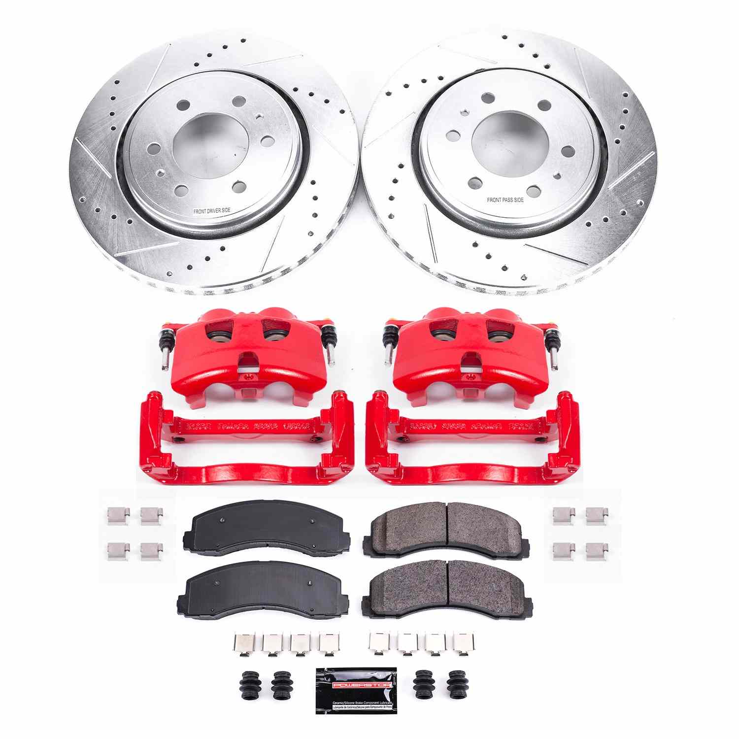 Power Stop 12-19 Ford F-150 Front Z23 Evolution Sport Brake Kit w/Calipers