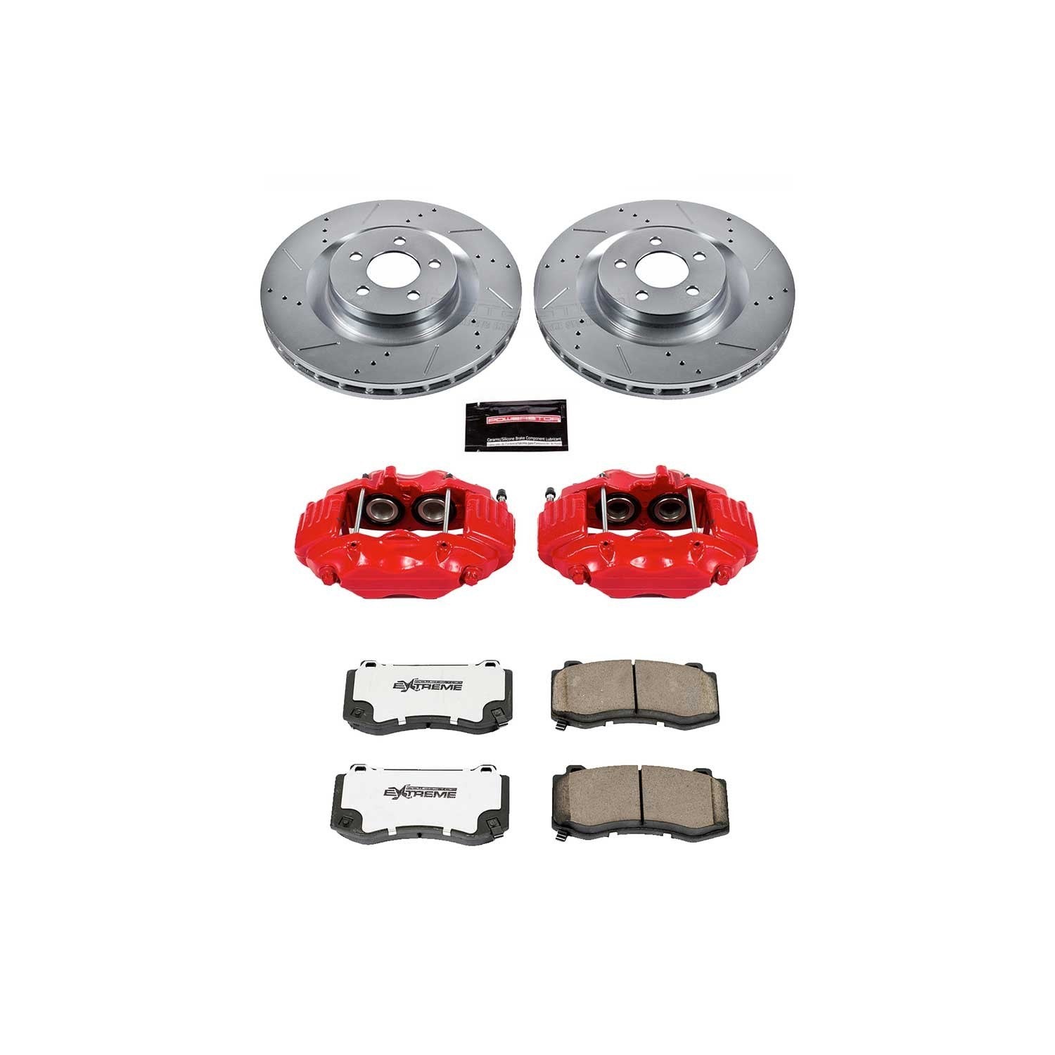 Power Stop 06-08 Dodge Magnum Front Z26 Street Kit w/Cals