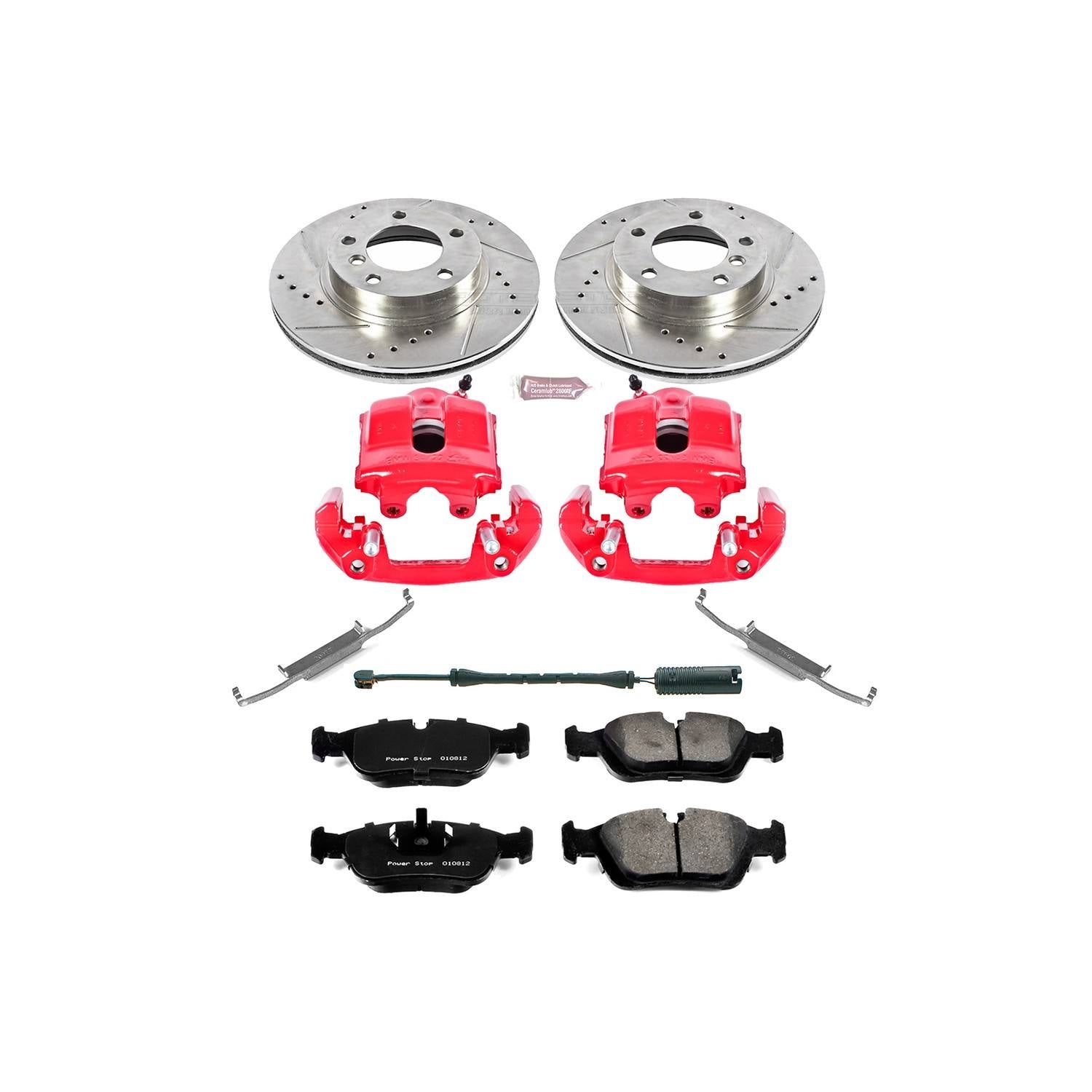 Power Stop 92-98 BMW 318i Front Z23 Evolution Sport Brake Kit w/Calipers