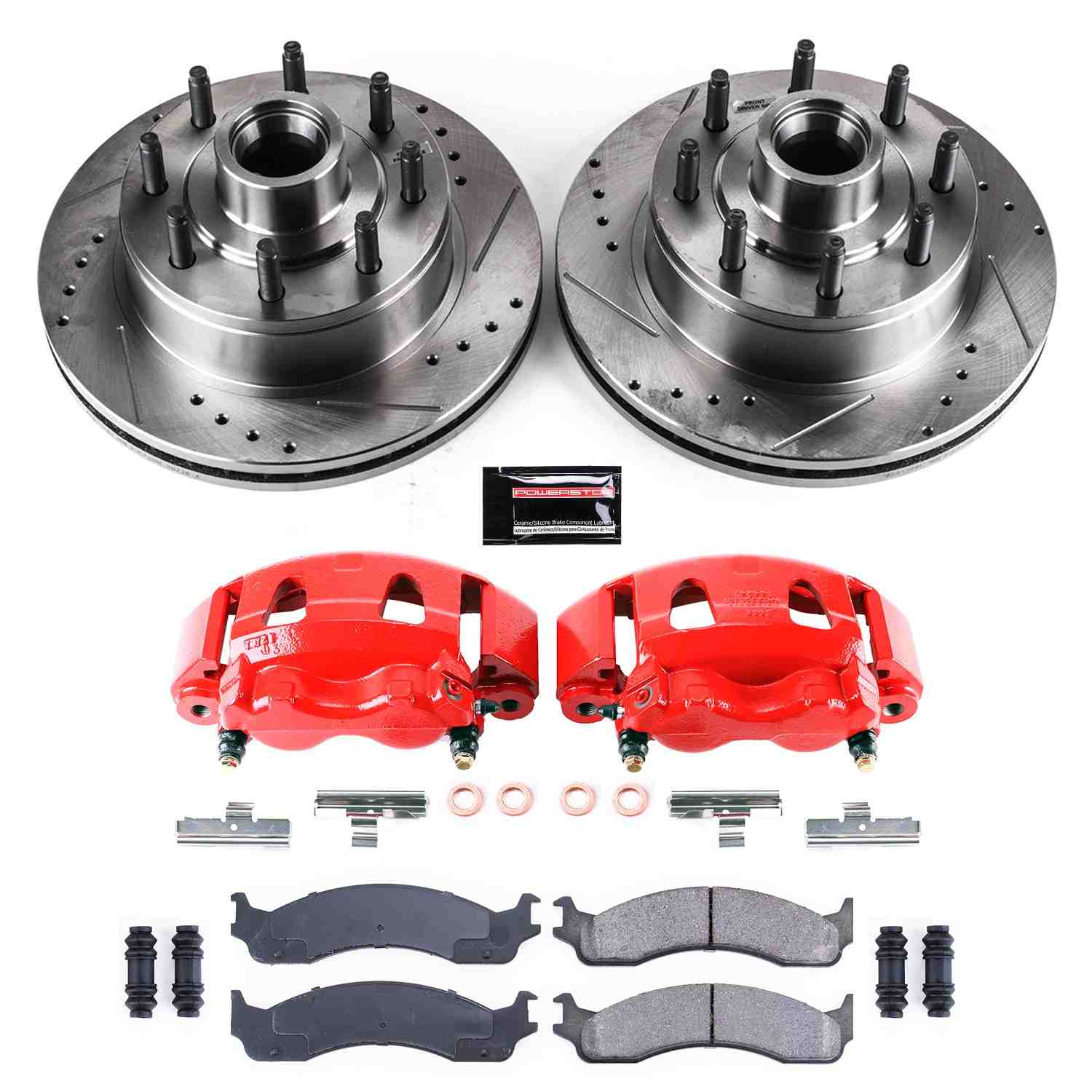 Power Stop 2007 Ford E-150 Front Z23 Evolution Kit w/Cals