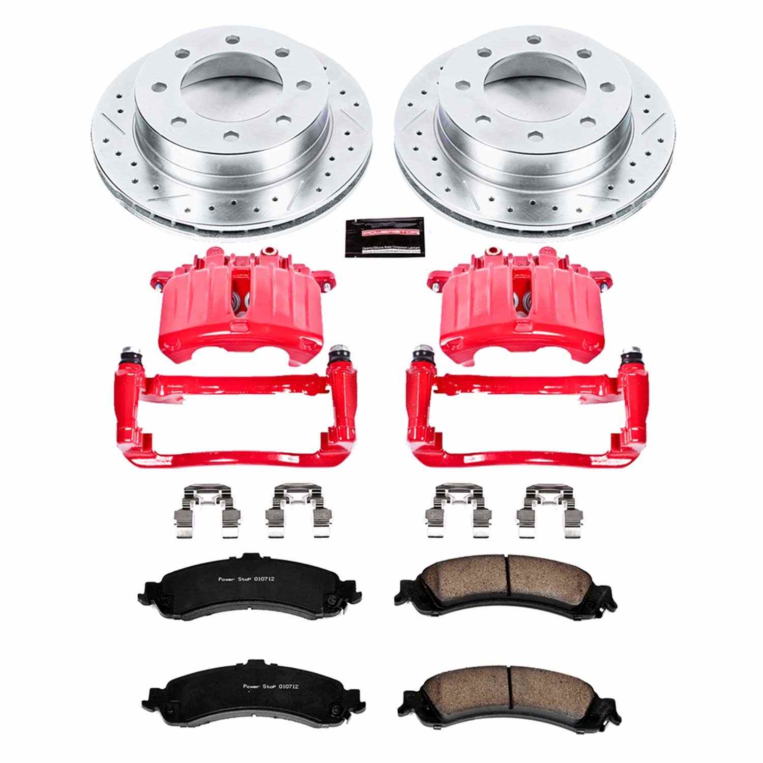Power Stop 2005 Chevrolet Silverado 1500 HD Rear Z23 Evolution Sport Brake Kit w/Calipers