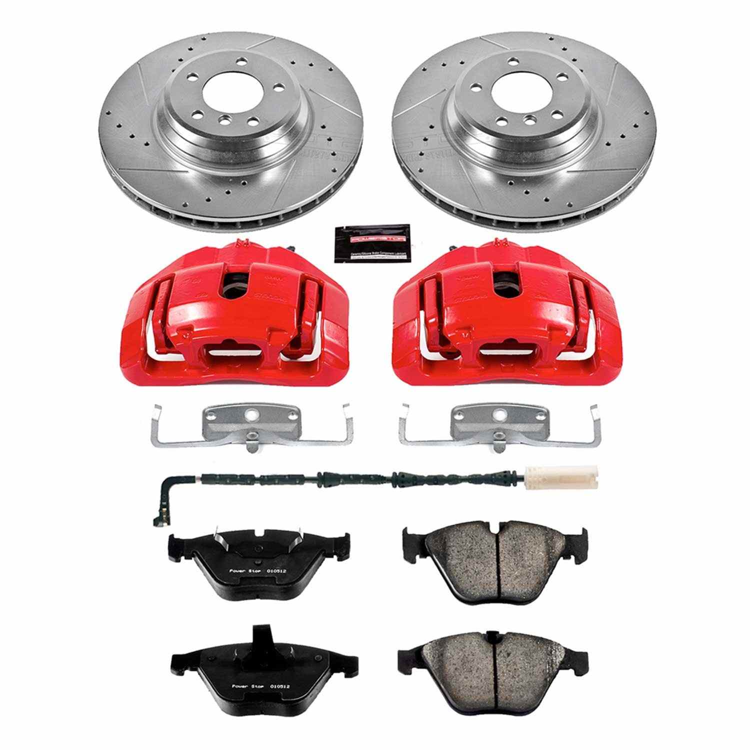 Power Stop 2009 BMW 335d Front Z23 Evolution Sport Brake Kit w/Calipers