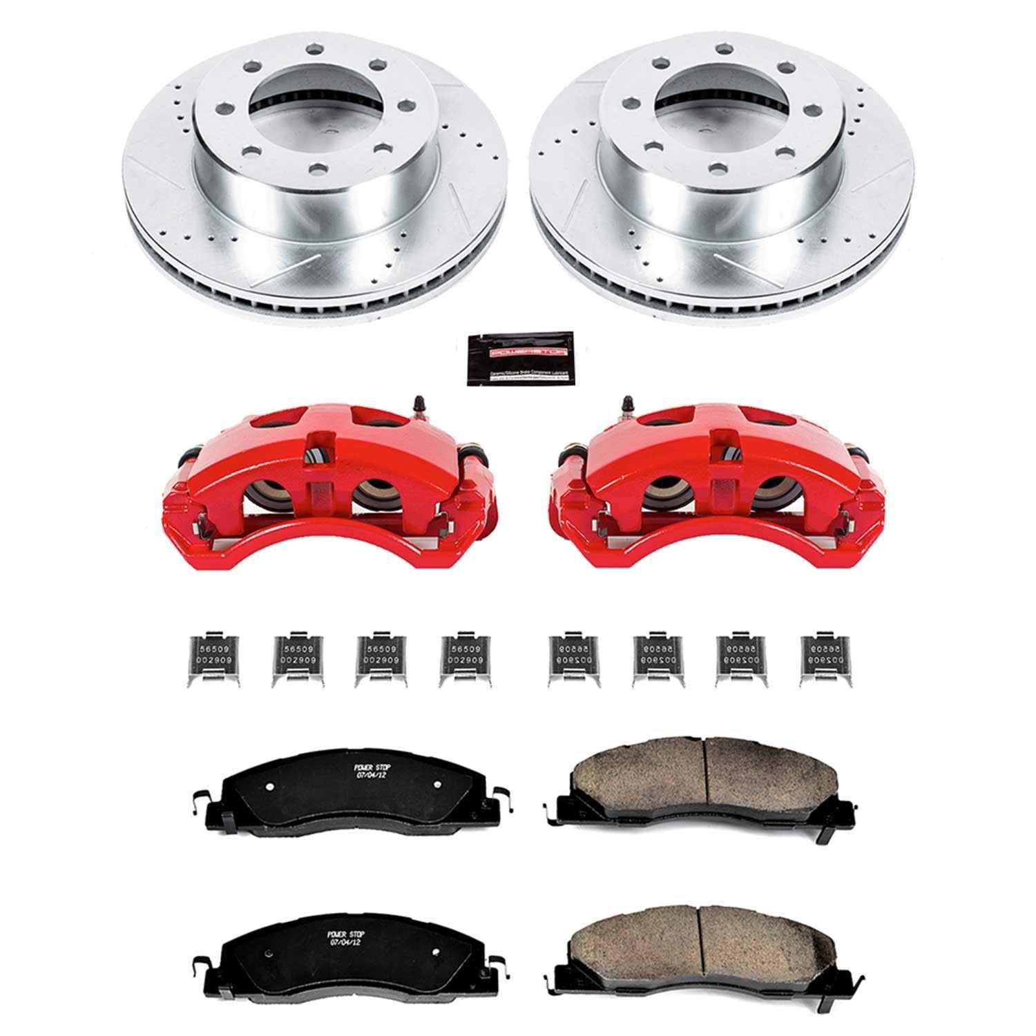 Power Stop 09-10 Dodge Ram 2500 Front Z23 Evolution Kit w/Calipers