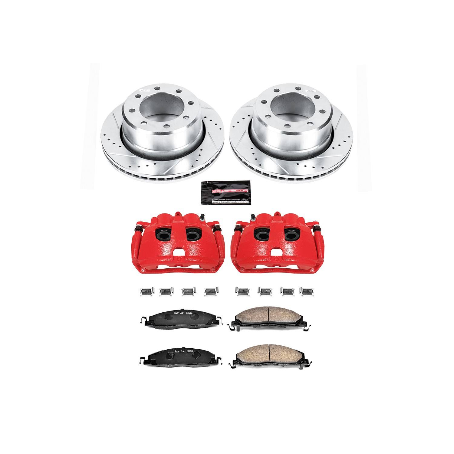 Power Stop 09-10 Dodge Ram 2500 Rear Z23 Evolution Kit w/Cals
