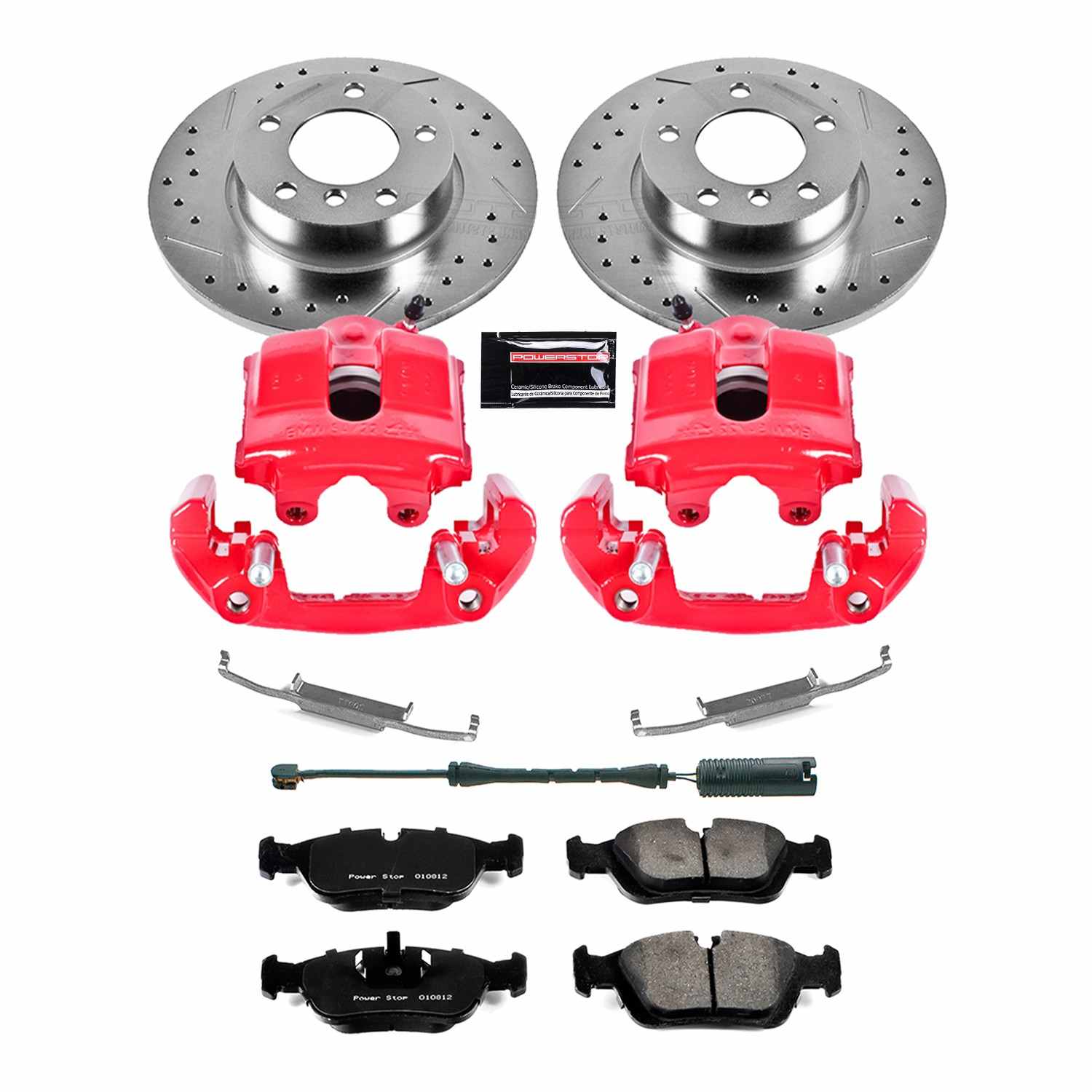 Power Stop 1999 BMW 318ti Front Z23 Evolution Sport Brake Kit w/Calipers