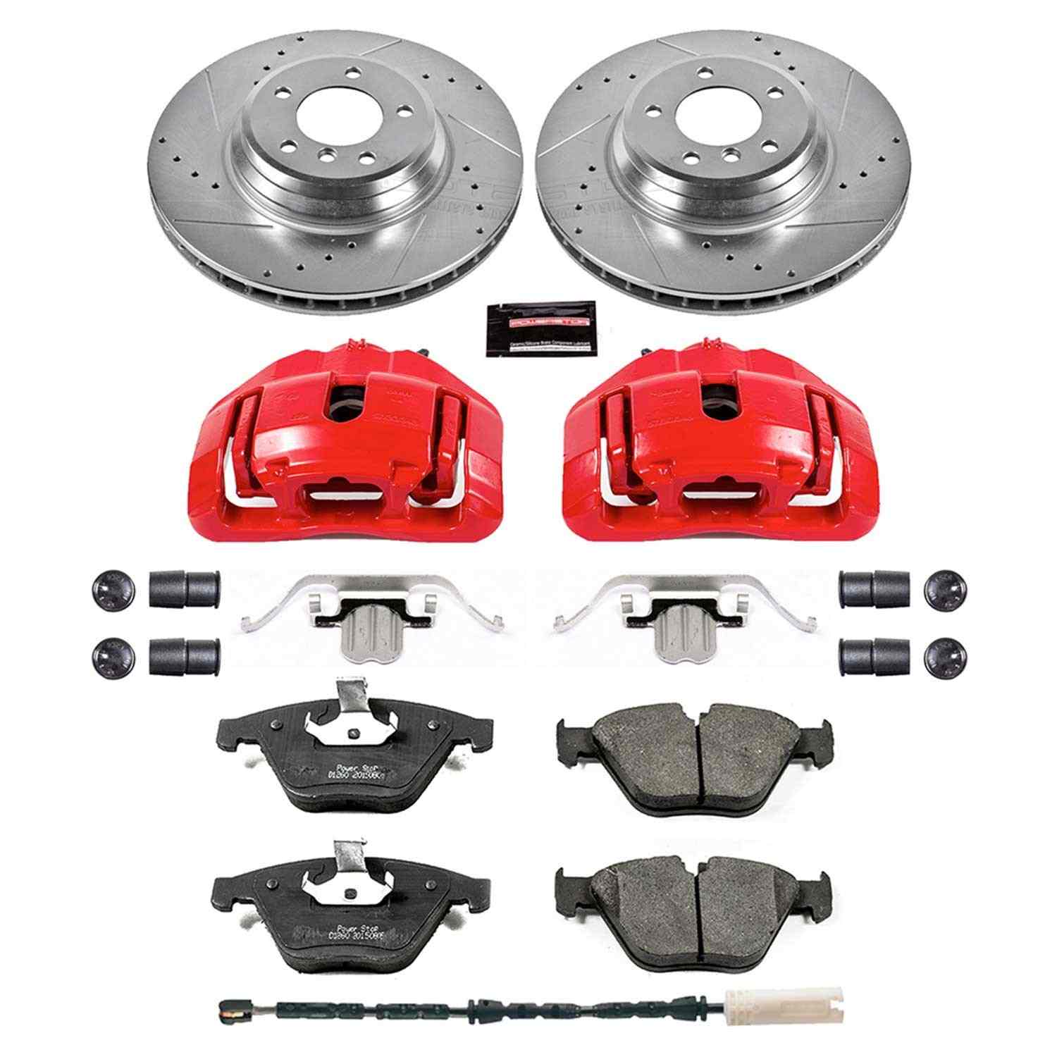 Power Stop 2011 BMW 335d Front Z23 Evolution Sport Brake Kit w/Calipers