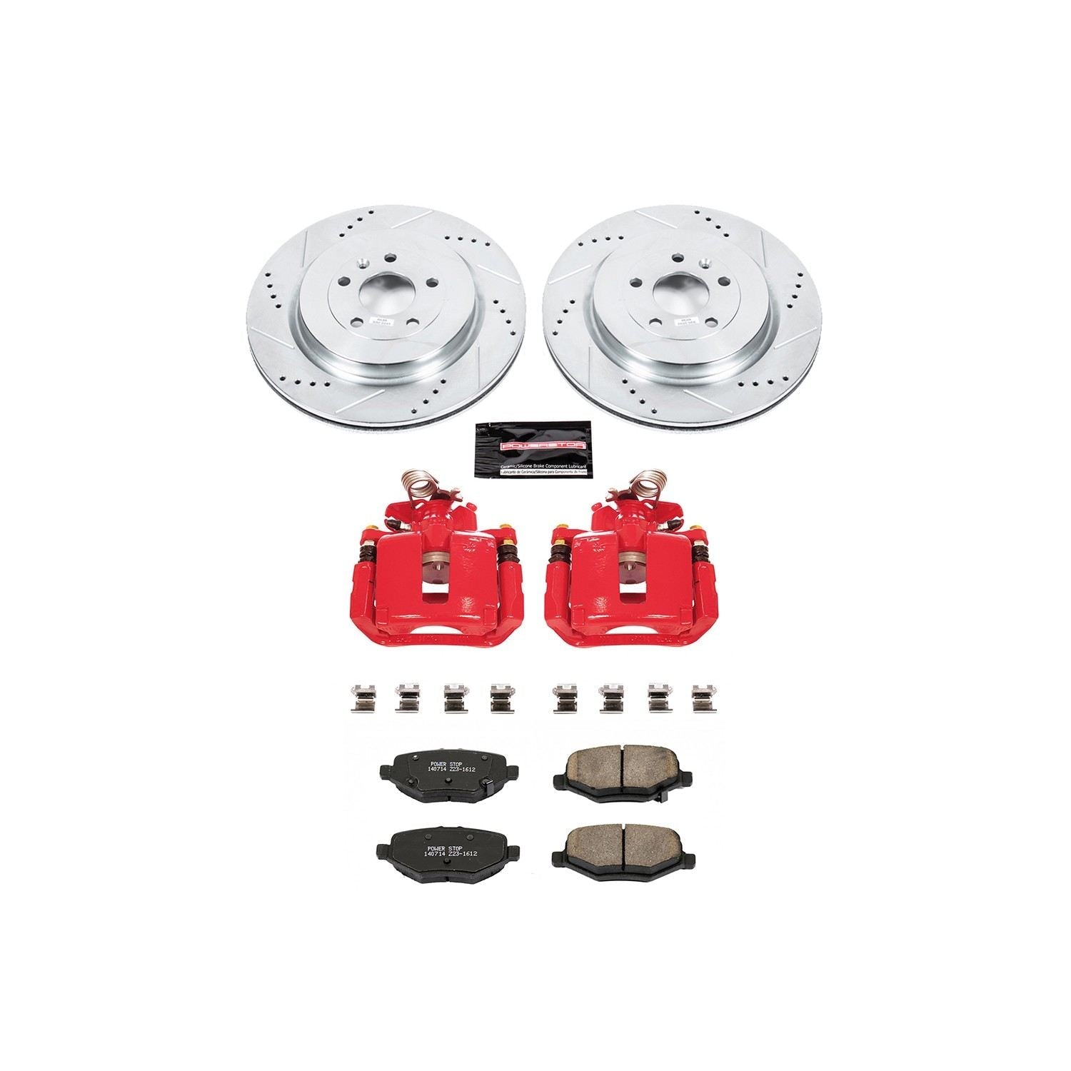 Power Stop 13-19 Ford Explorer Rear Z23 Evolution Sport Brake Kit w/Calipers