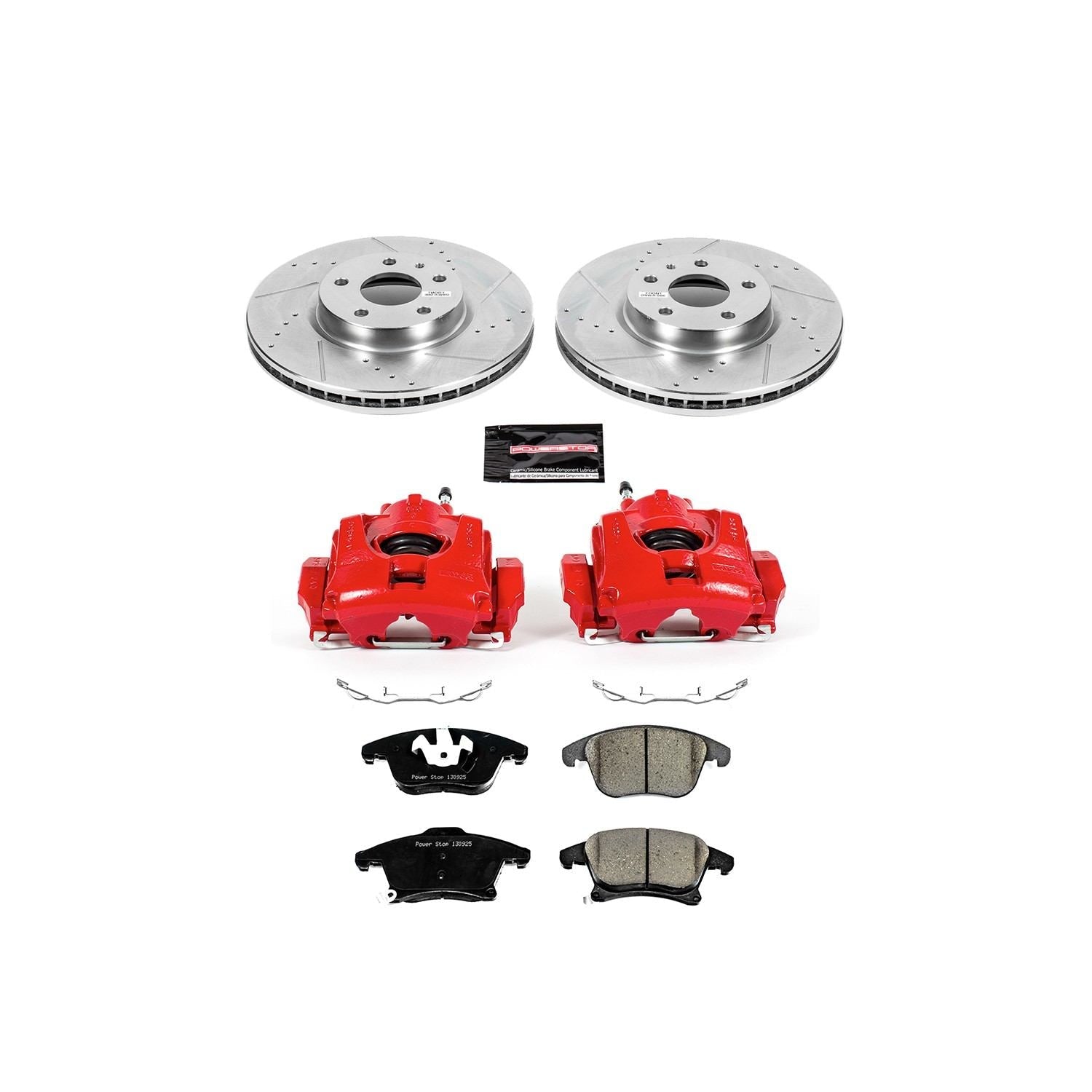Power Stop 13-19 Ford Fusion Front Z23 Evolution Sport Brake Kit w/Calipers