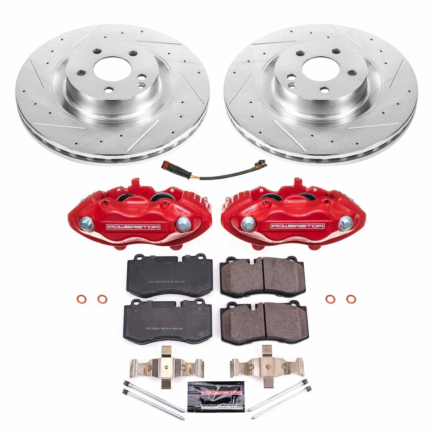 Power Stop 07-14 Mercedes-Benz CL600 Front Z23 Evolution Sport Brake Kit w/Calipers